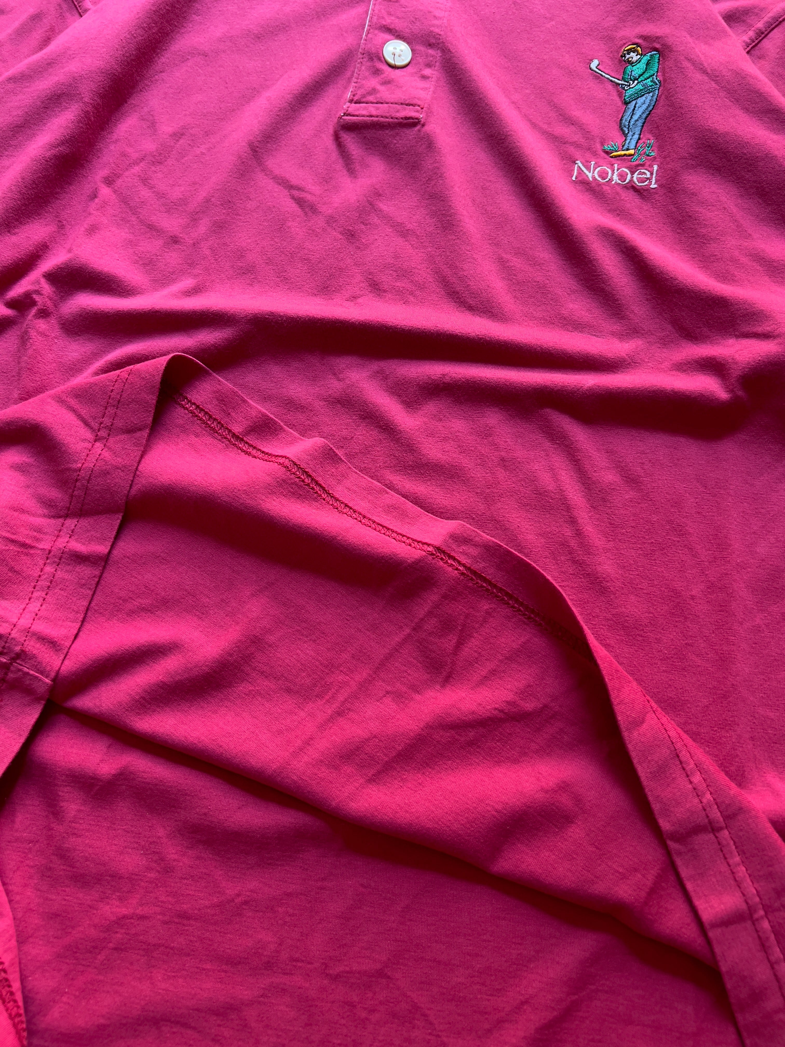 PINK 'GOLFER' POLO - L AT JIM'S