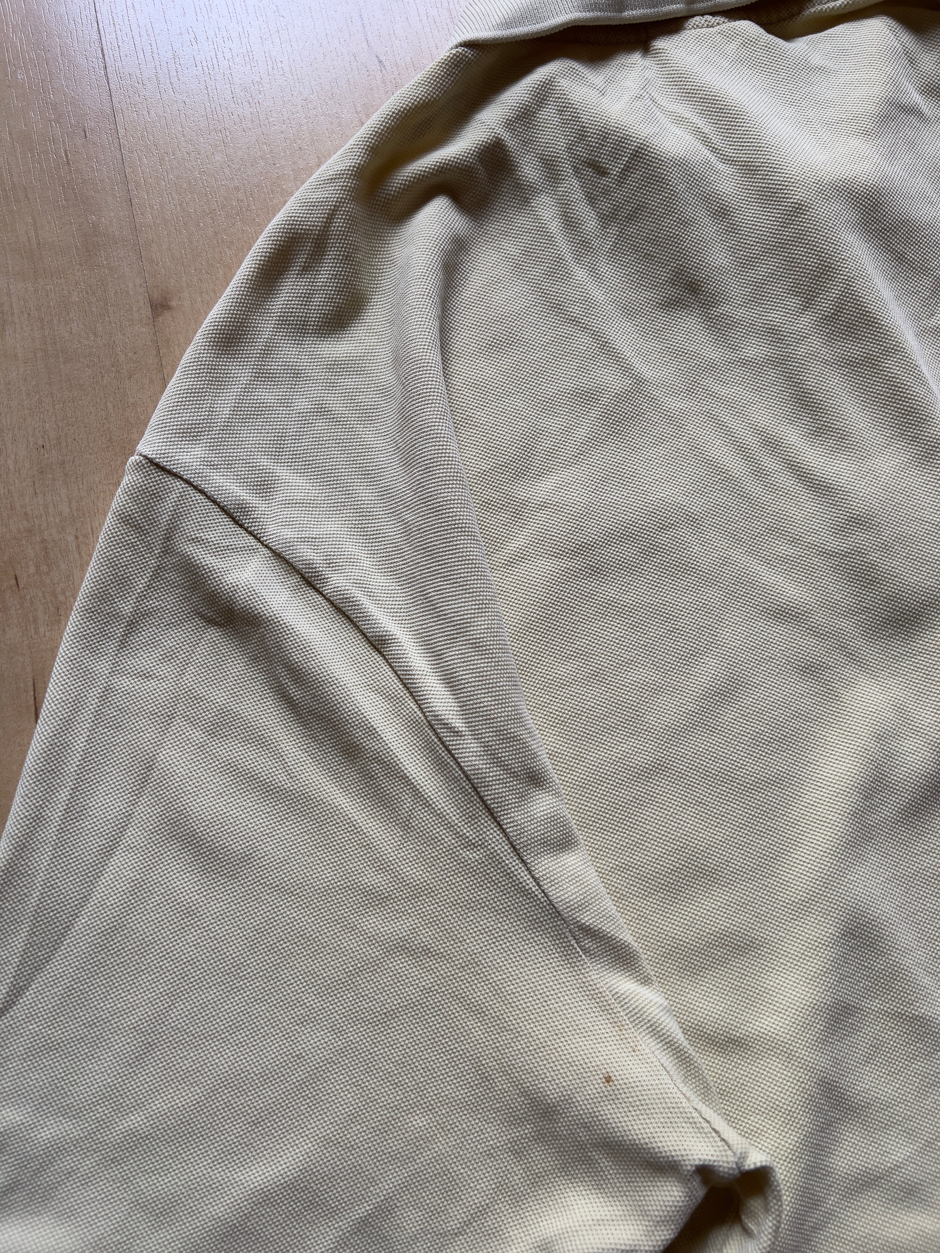 BABY YELLOW LACOSTE POLO - L AT JIM'S
