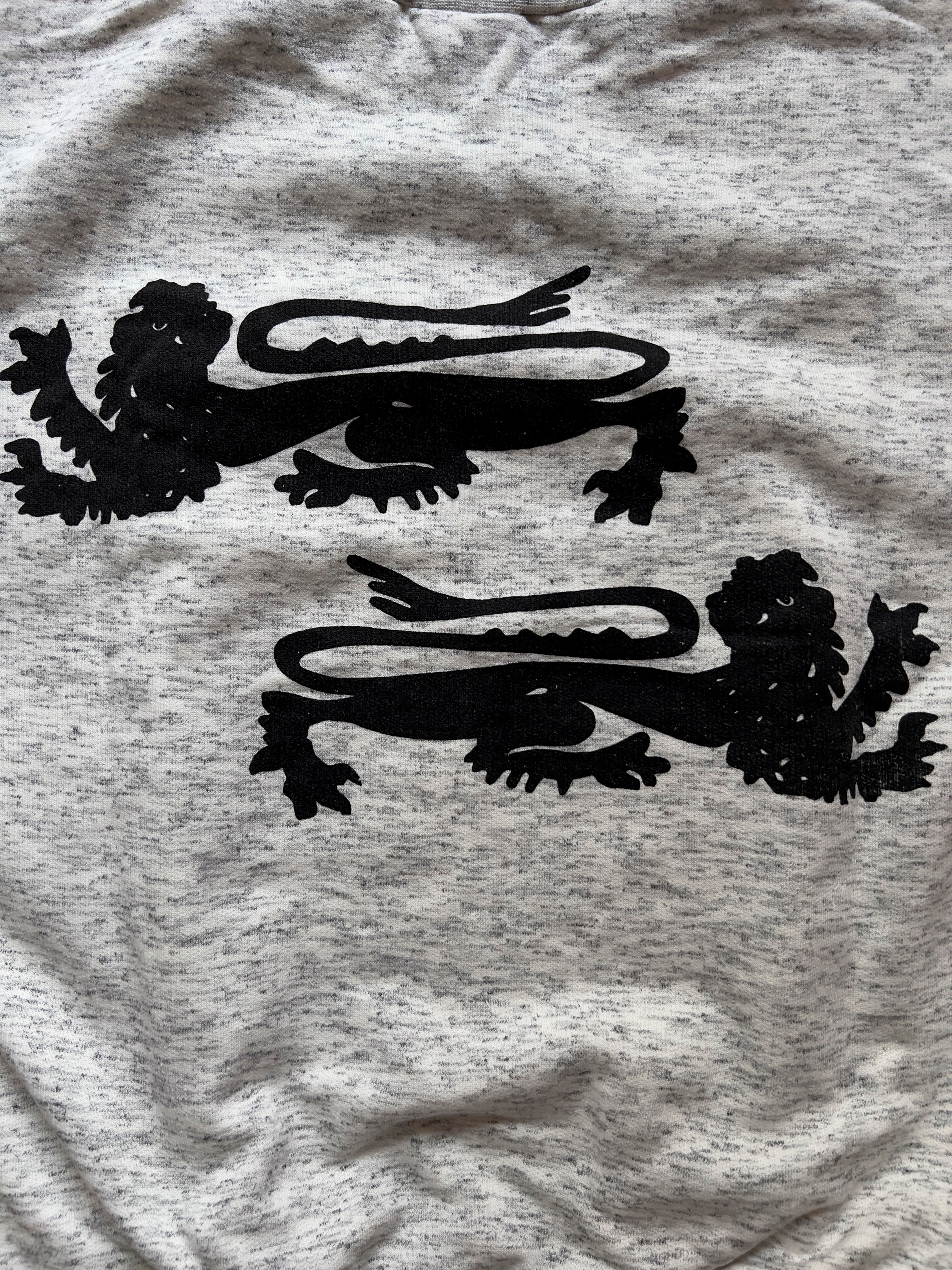 GREY "BLACK LIONS" CREWNECK - XS AT JIM'S