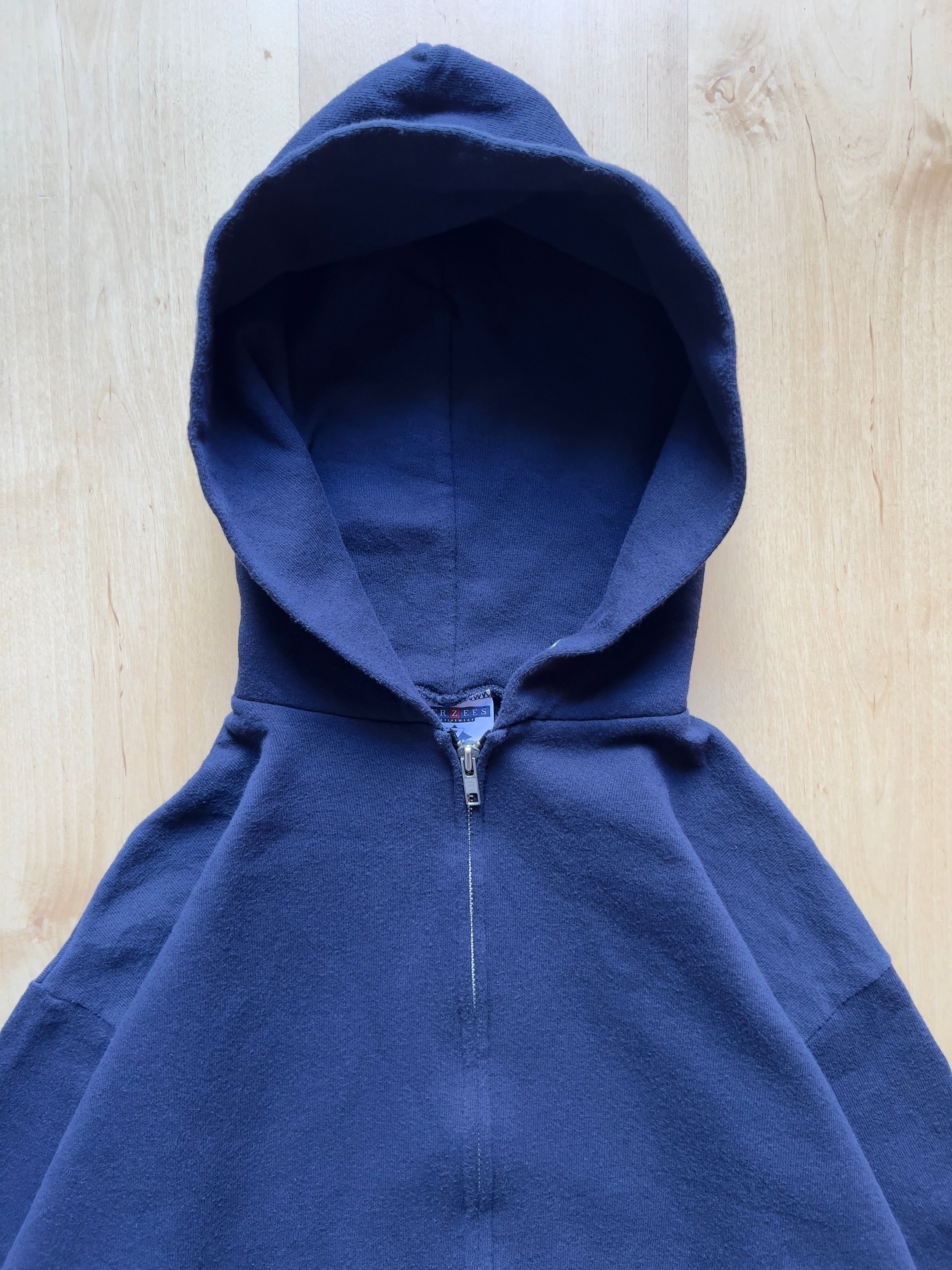 NAVY JERZEES ZIP UP - S/M AT JIM'S