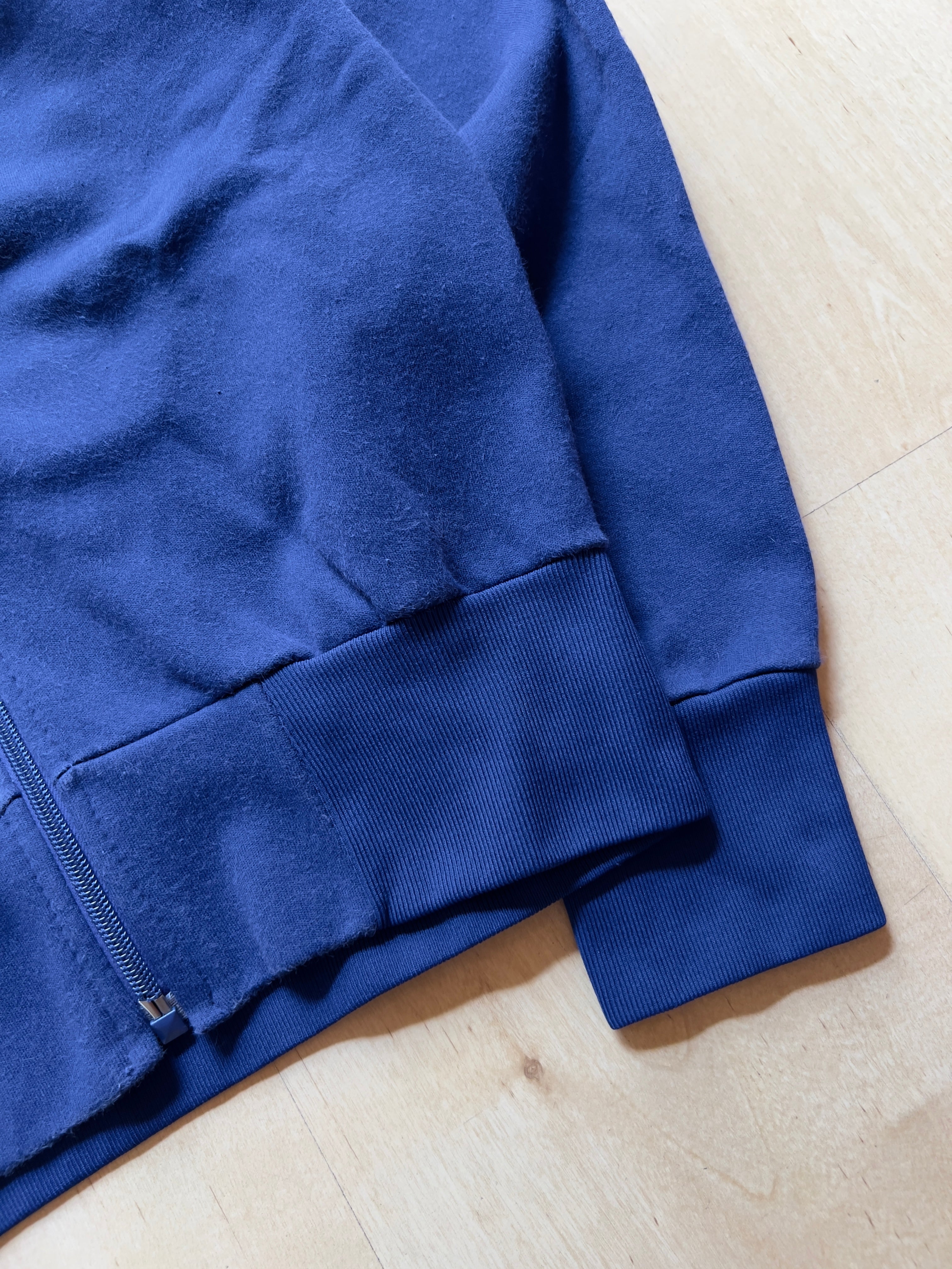 NAVY TRACK ZIP UP - XS AT JIM'S