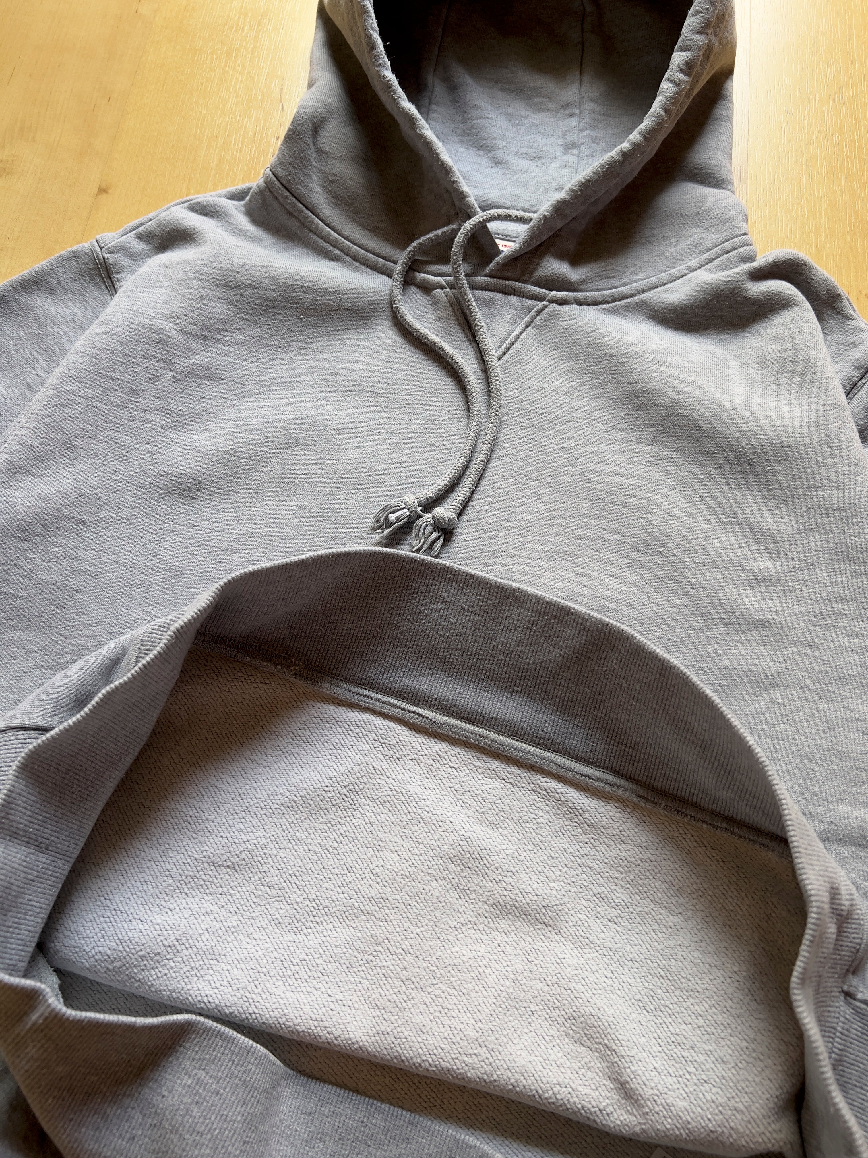 GREY RUSSEL ATHLETICS HOODIE - S AT JIM'S