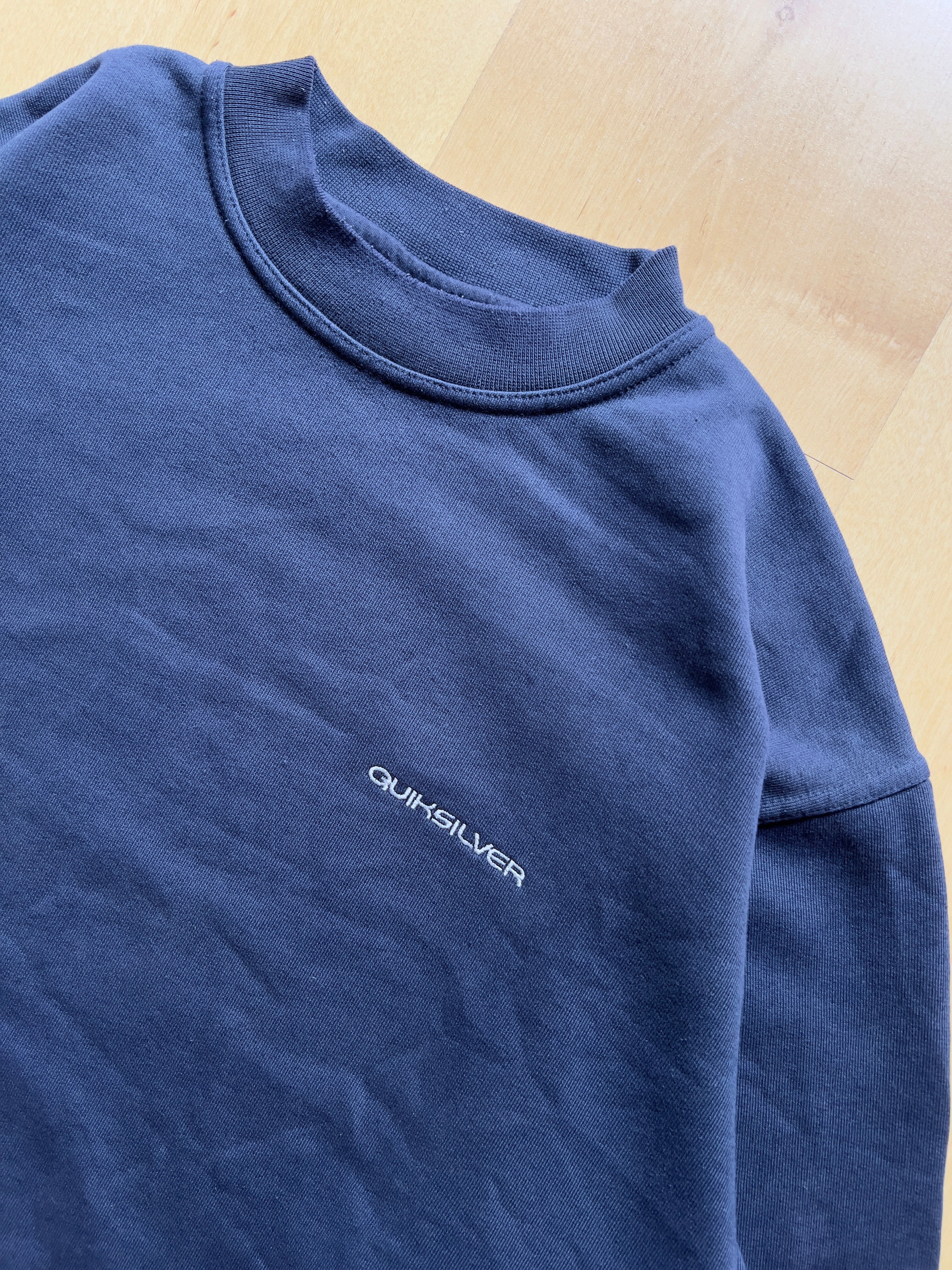 NAVY QUICKSILVER CREWNECK - S AT JIM'S