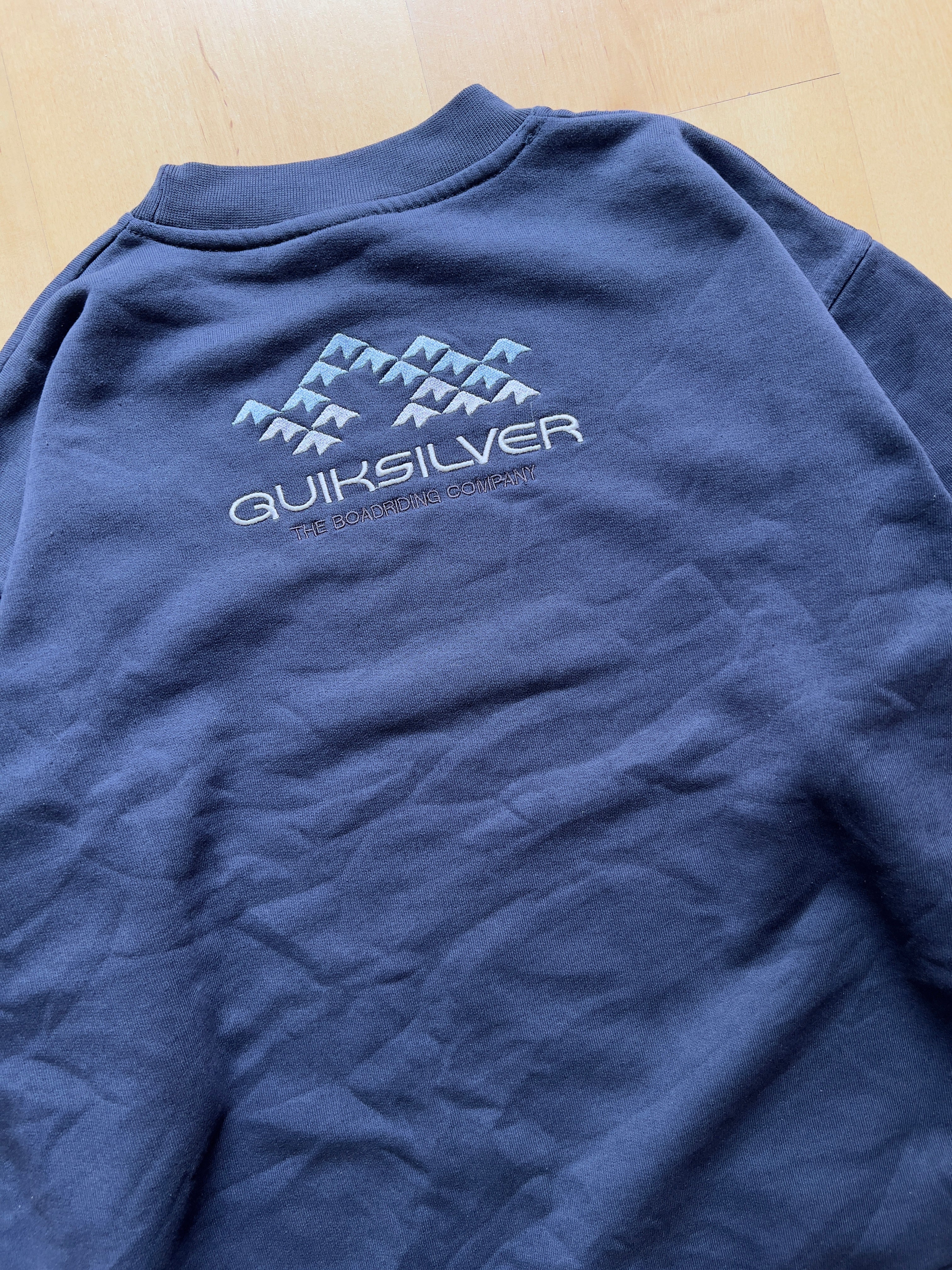 NAVY QUICKSILVER CREWNECK - S AT JIM'S