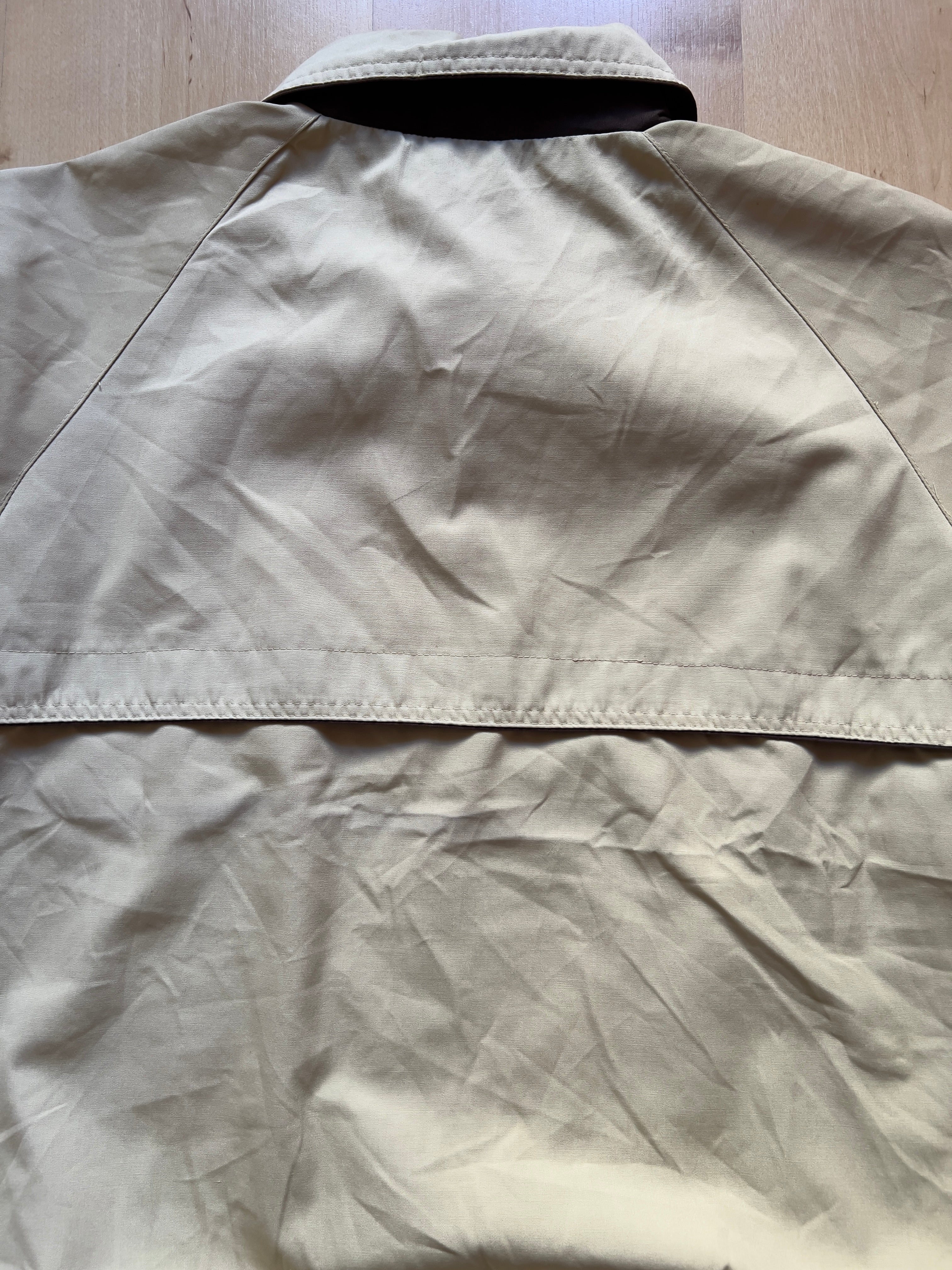 BEIGE HARRINGTON STYLE JACKET - M AT JIM'S