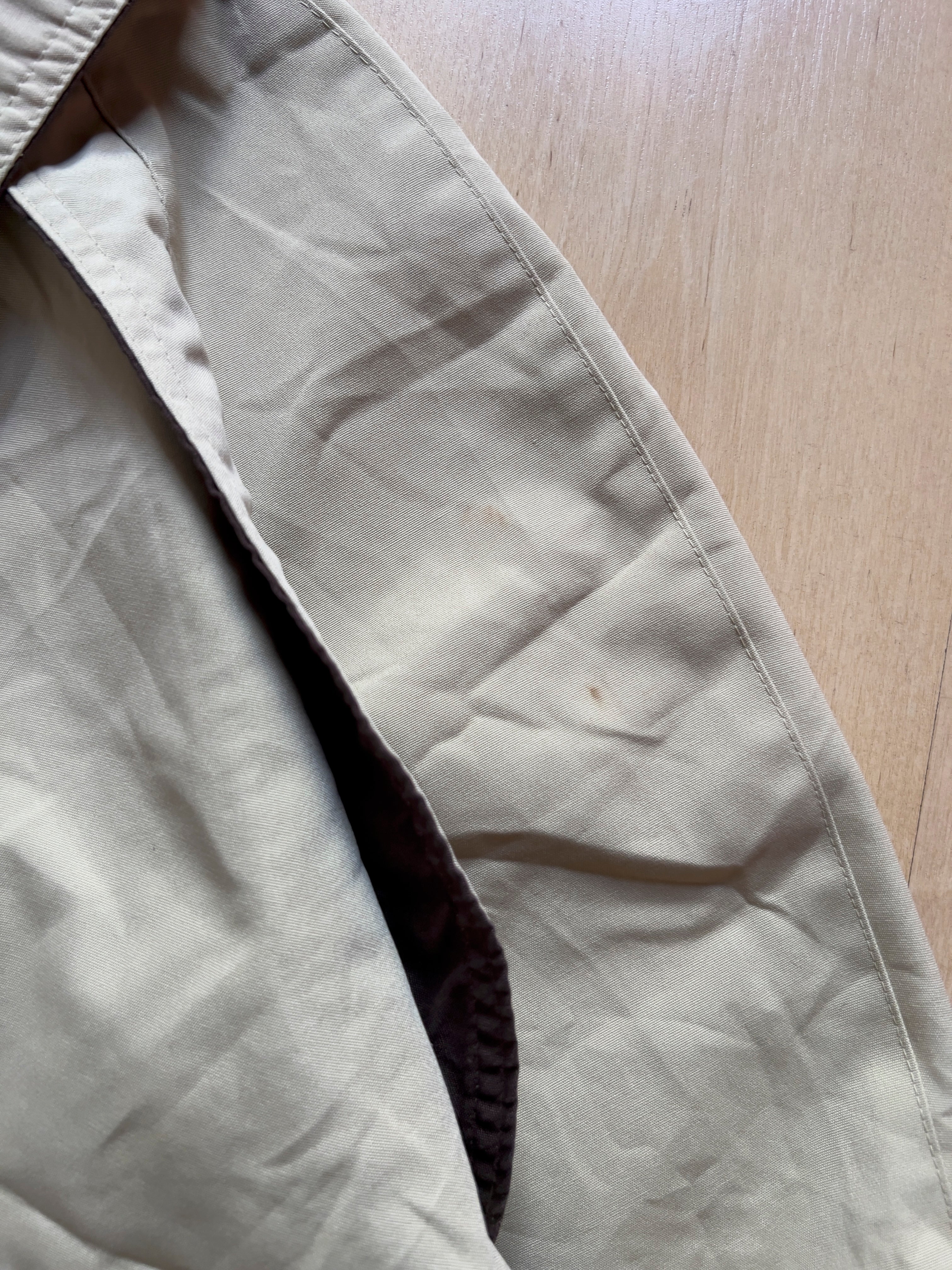 BEIGE HARRINGTON STYLE JACKET - M AT JIM'S