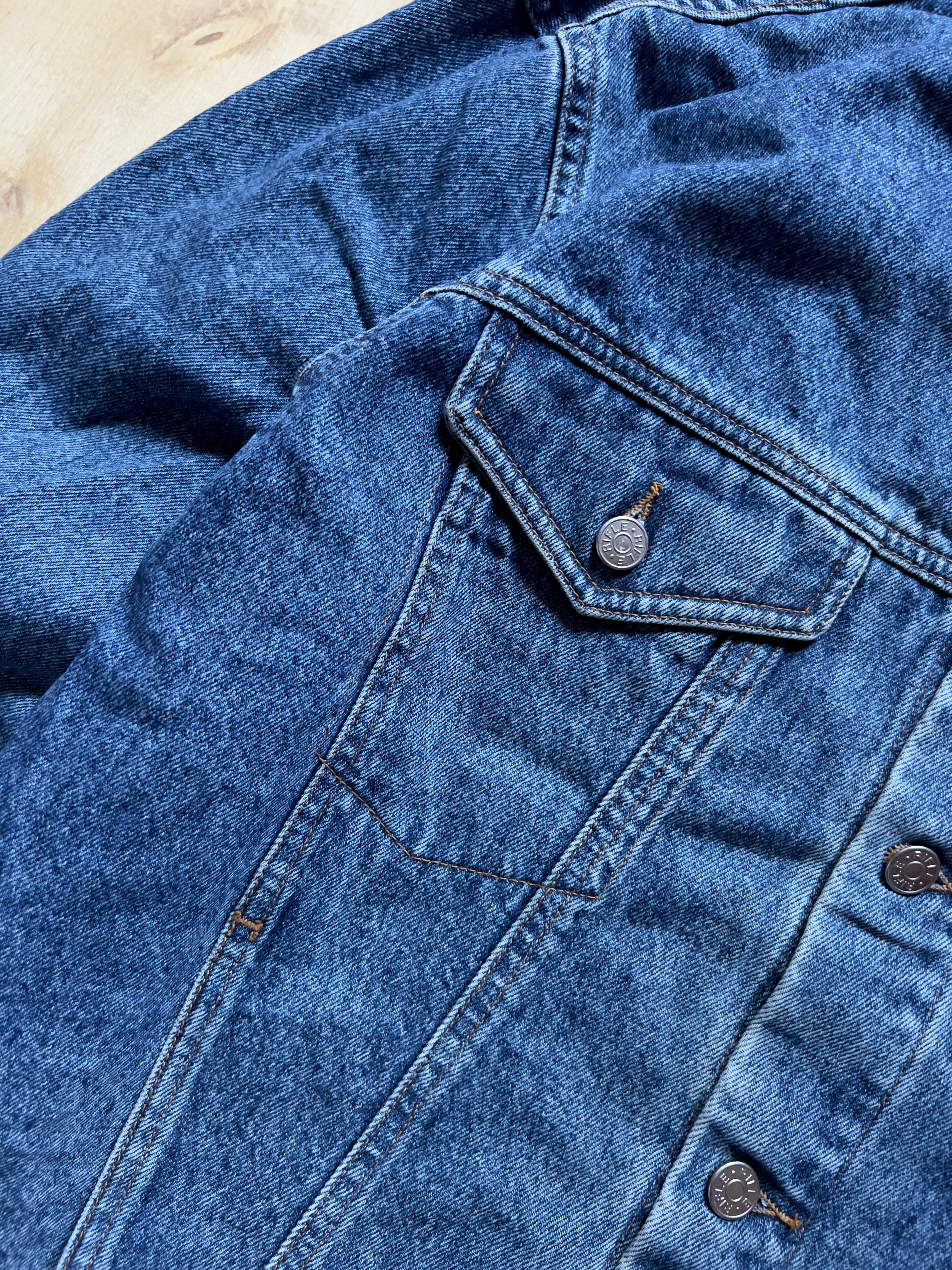 BLUE RIFLE DENIM JACKET - M/L AT JIM'S