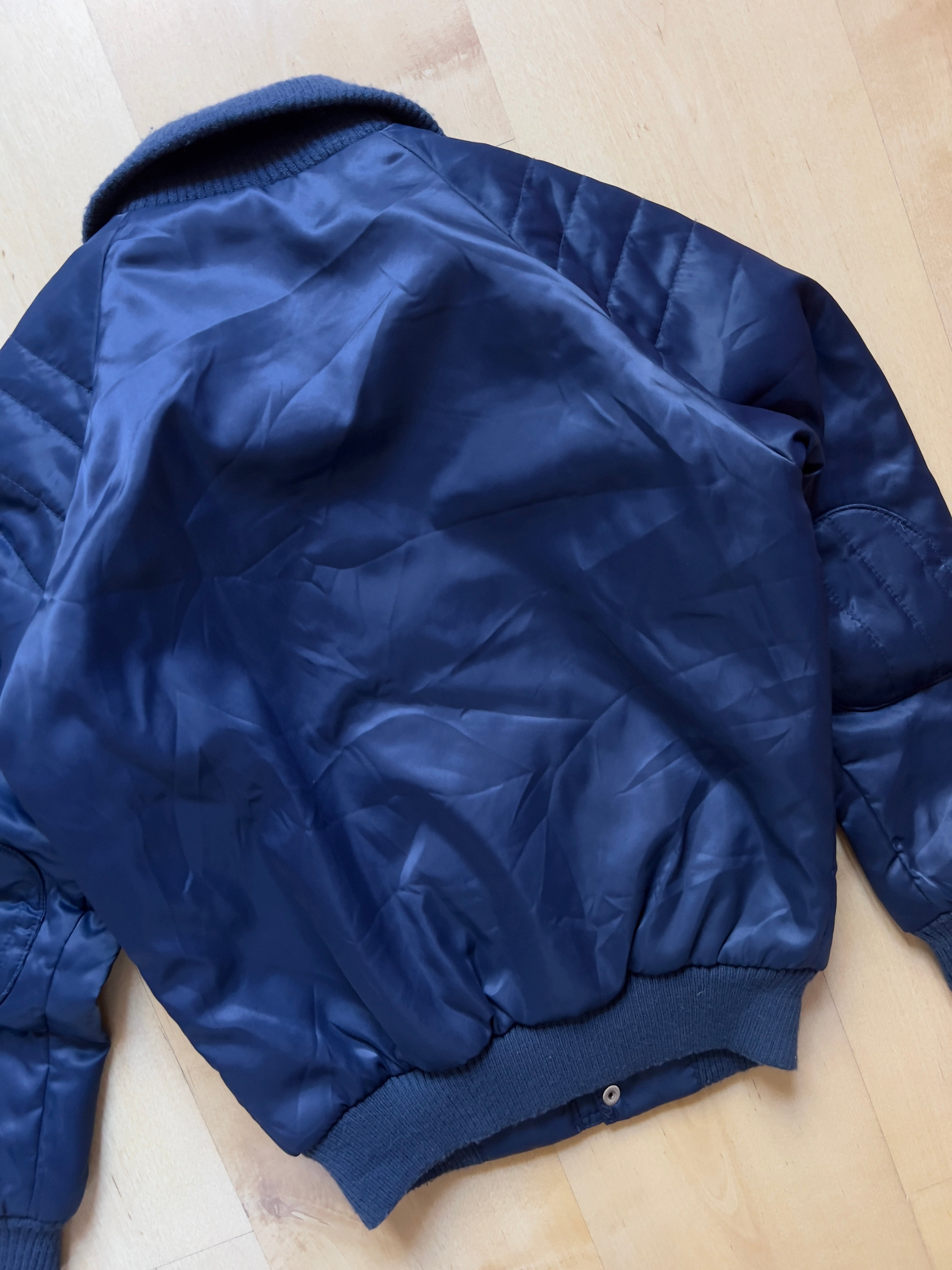 BLUE WRANGLER BOMBER (12Y) - XXS AT JIM'S