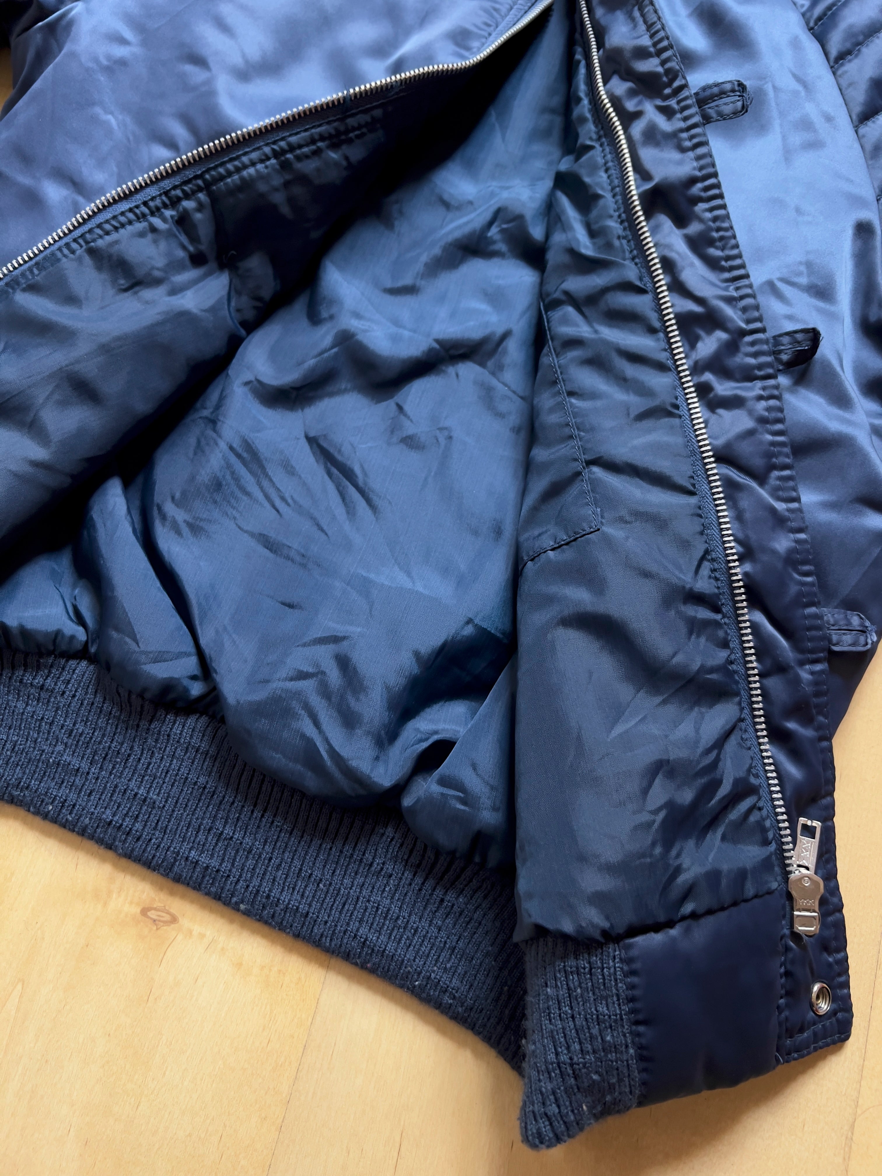BLUE WRANGLER BOMBER (12Y) - XXS AT JIM'S