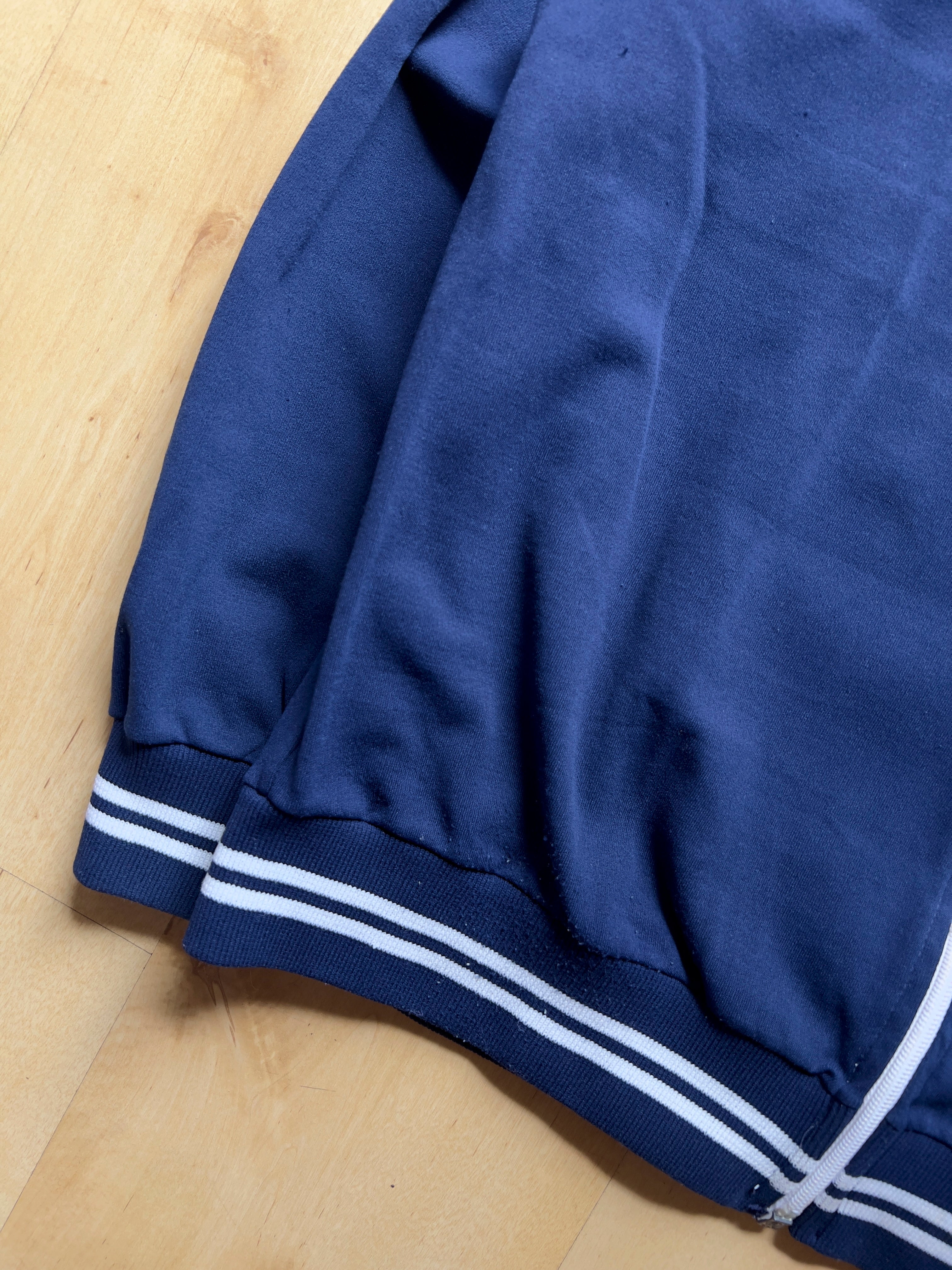 NAVY TRACK ZIP UP - S AT JIM'S