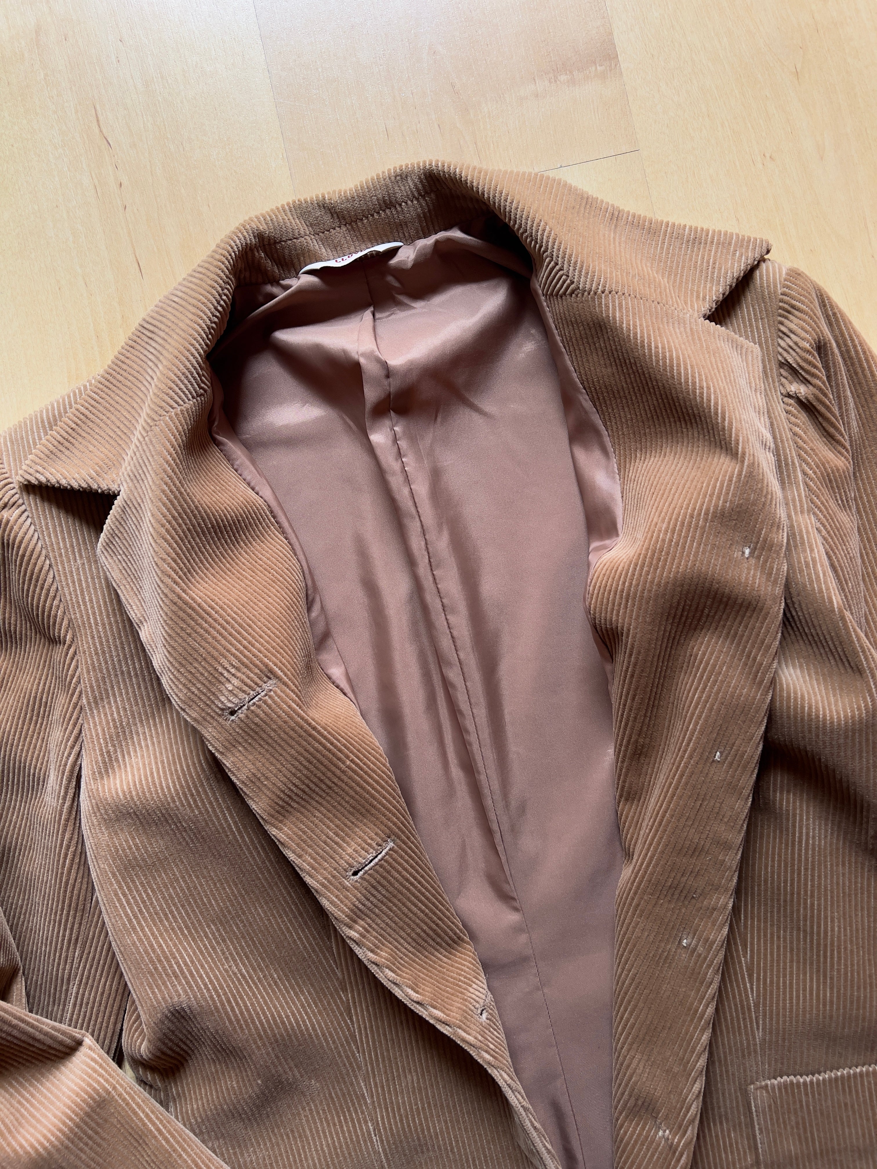 BROWN CORDUROY BLAZER (W) - M AT JIM'S