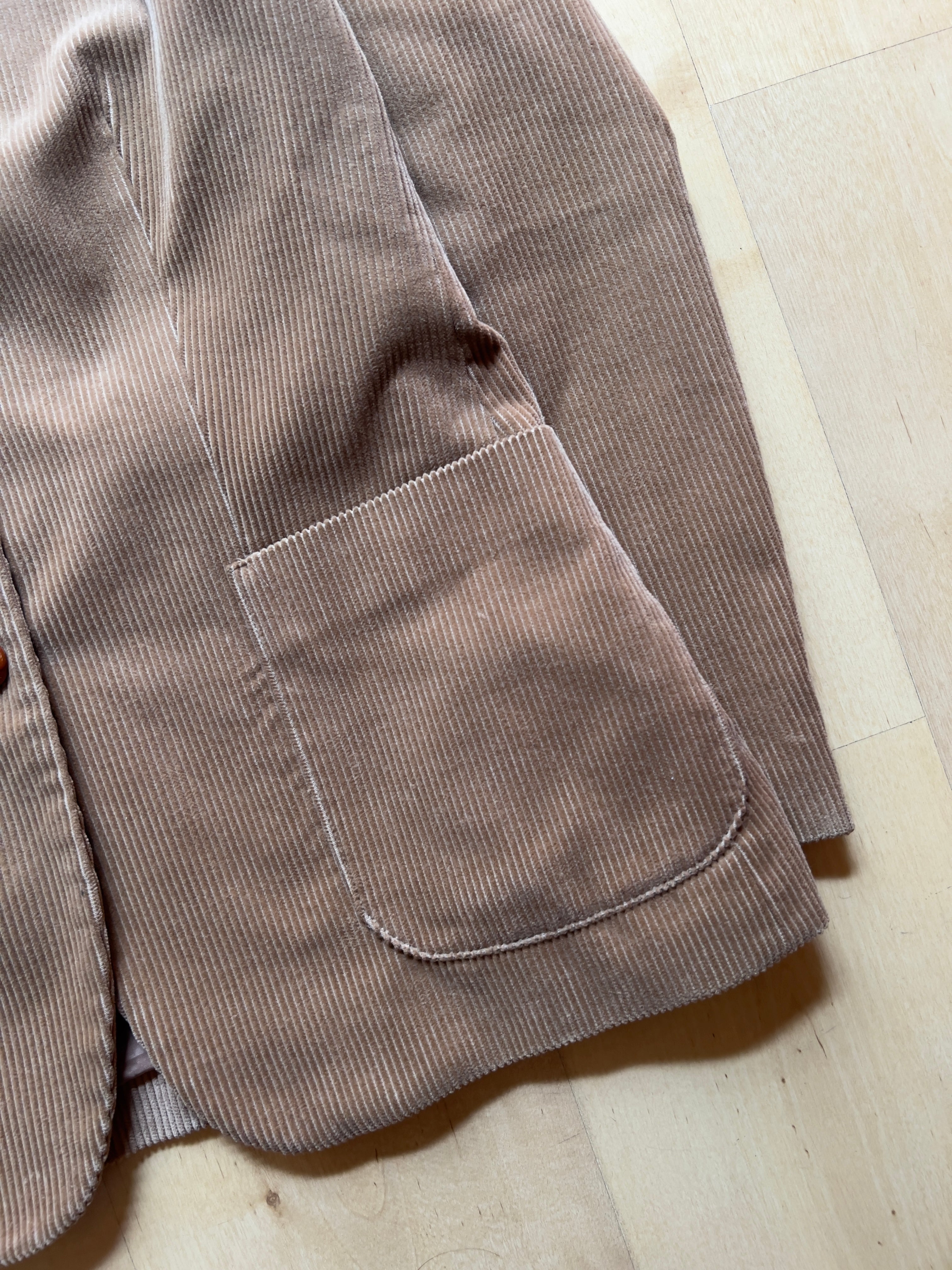 BROWN CORDUROY BLAZER (W) - M AT JIM'S