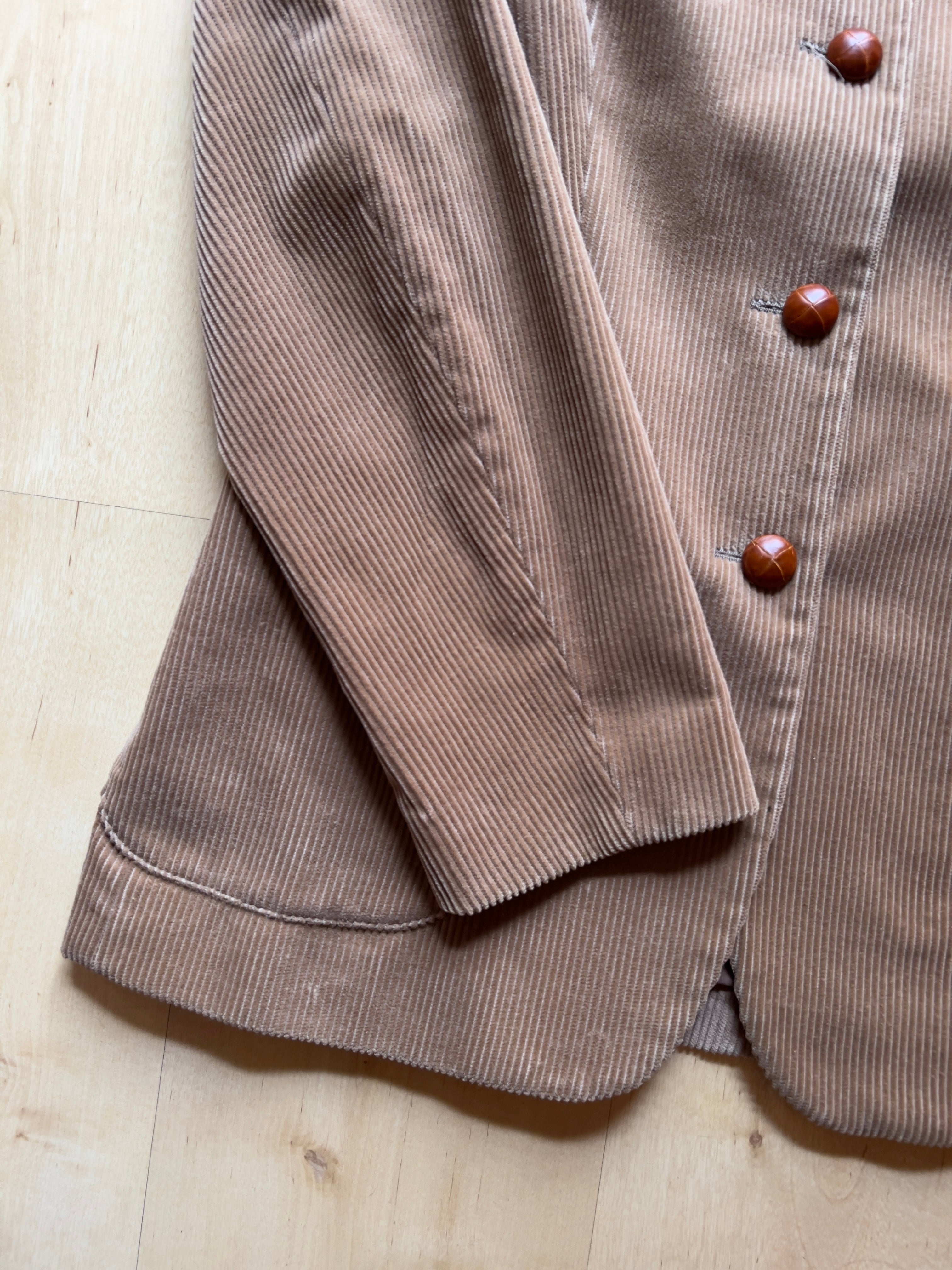 BROWN CORDUROY BLAZER (W) - M AT JIM'S