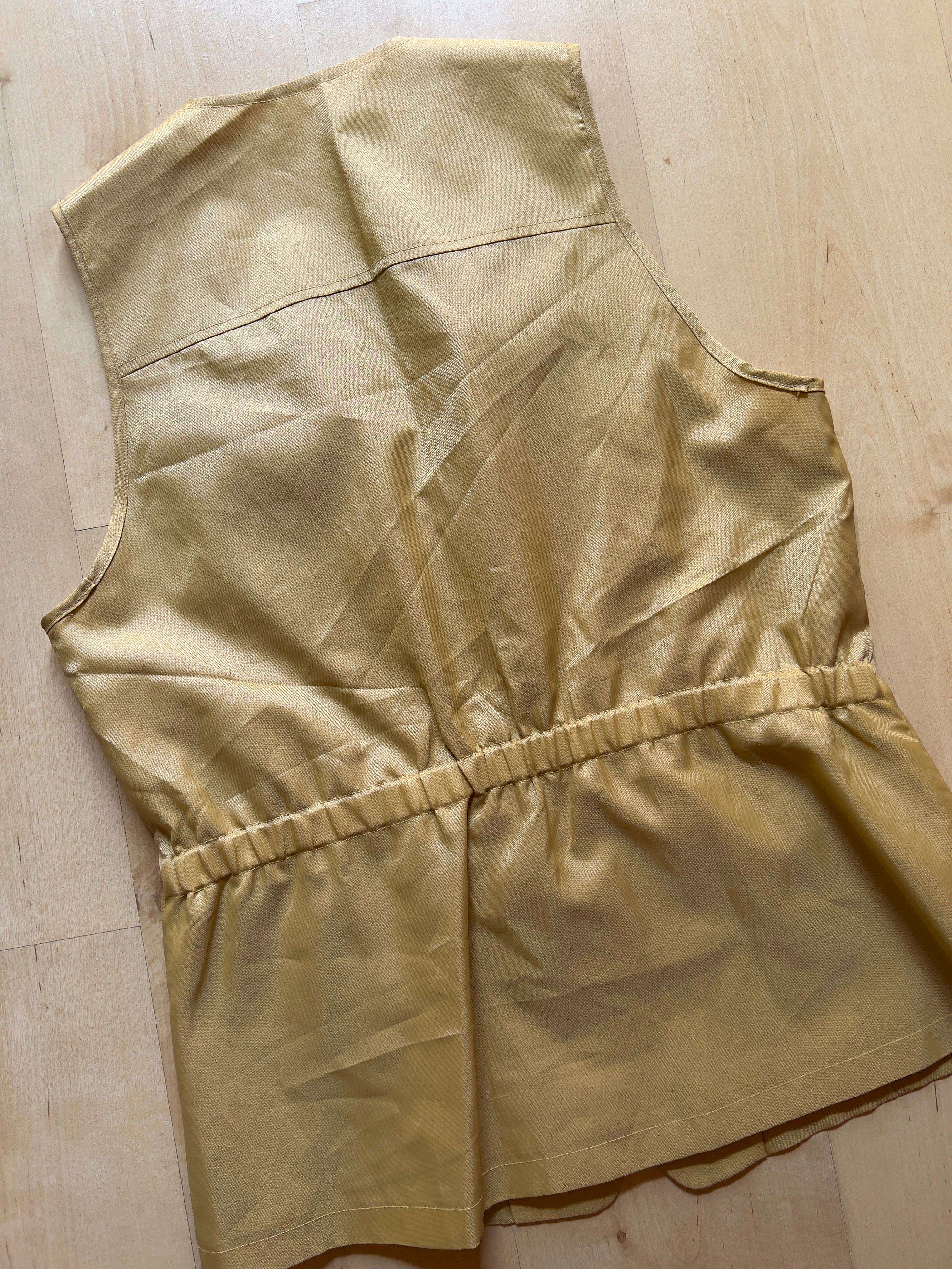YELLOW FISHING VEST - M AT JIM'S