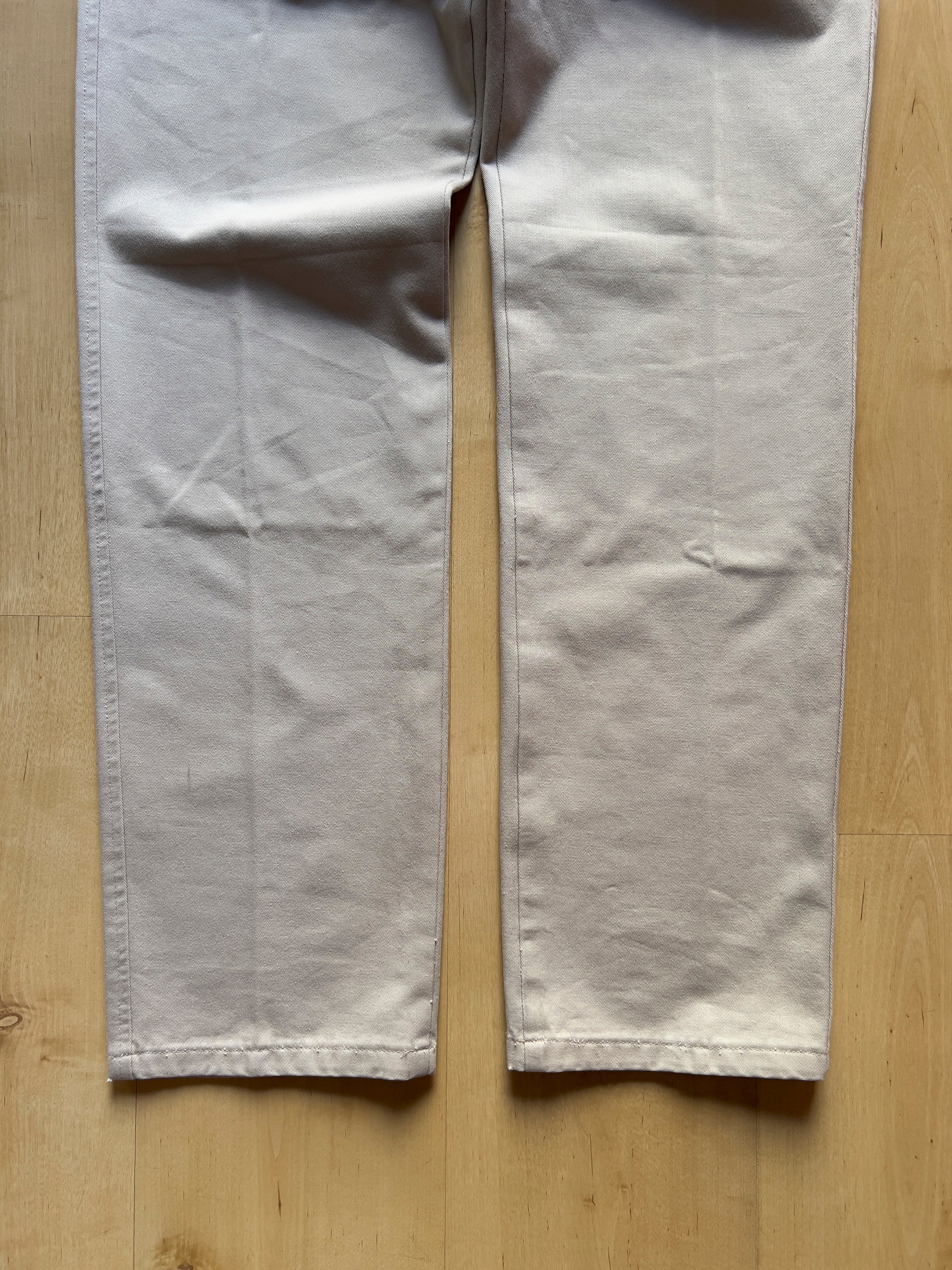 PLEATED DOCKERS KAKI PANTS - 27X33/XS AT JIM'S