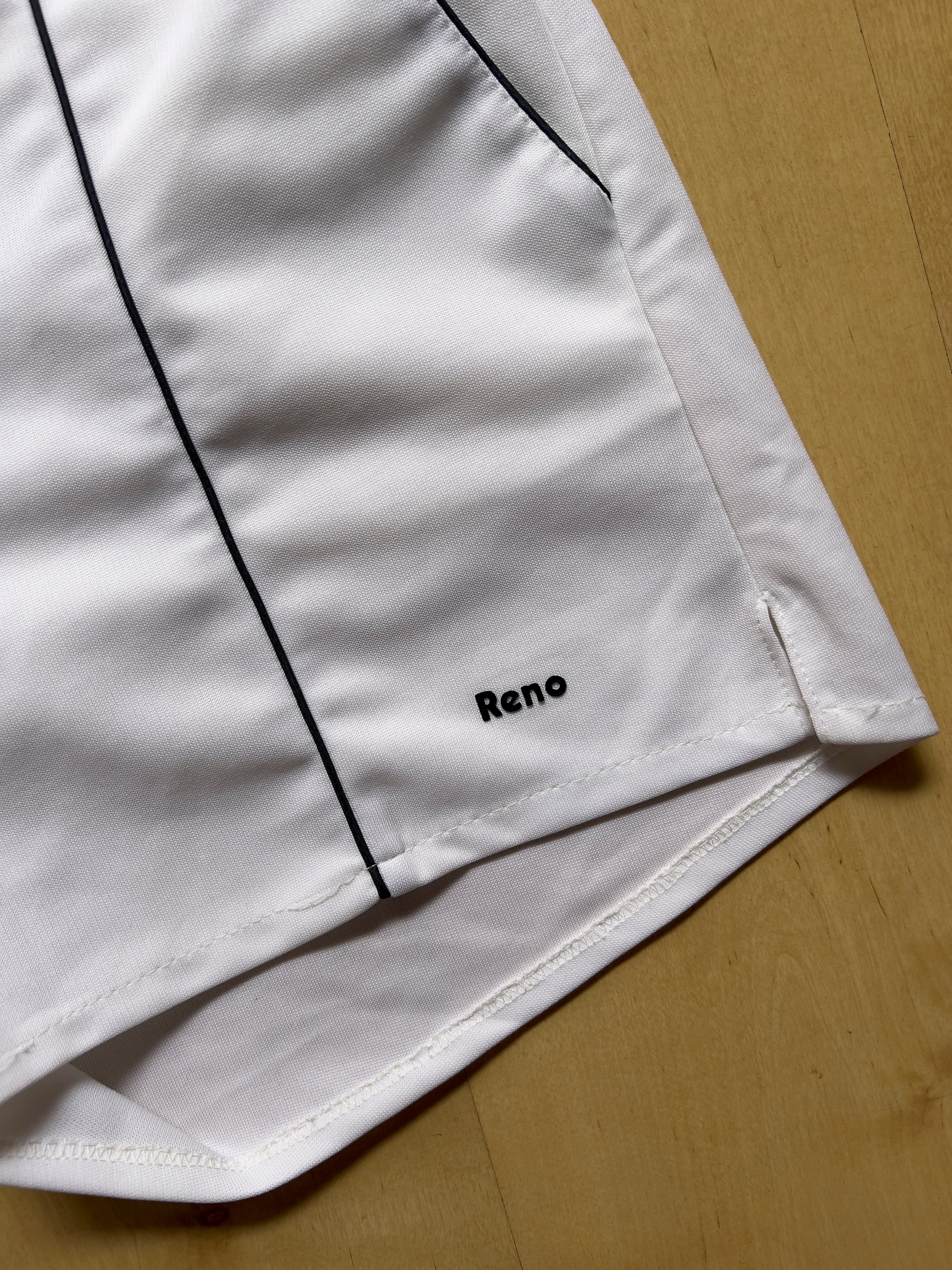 WHITE RENO SPORTS SHORTS - 38X3/XL AT JIM'S