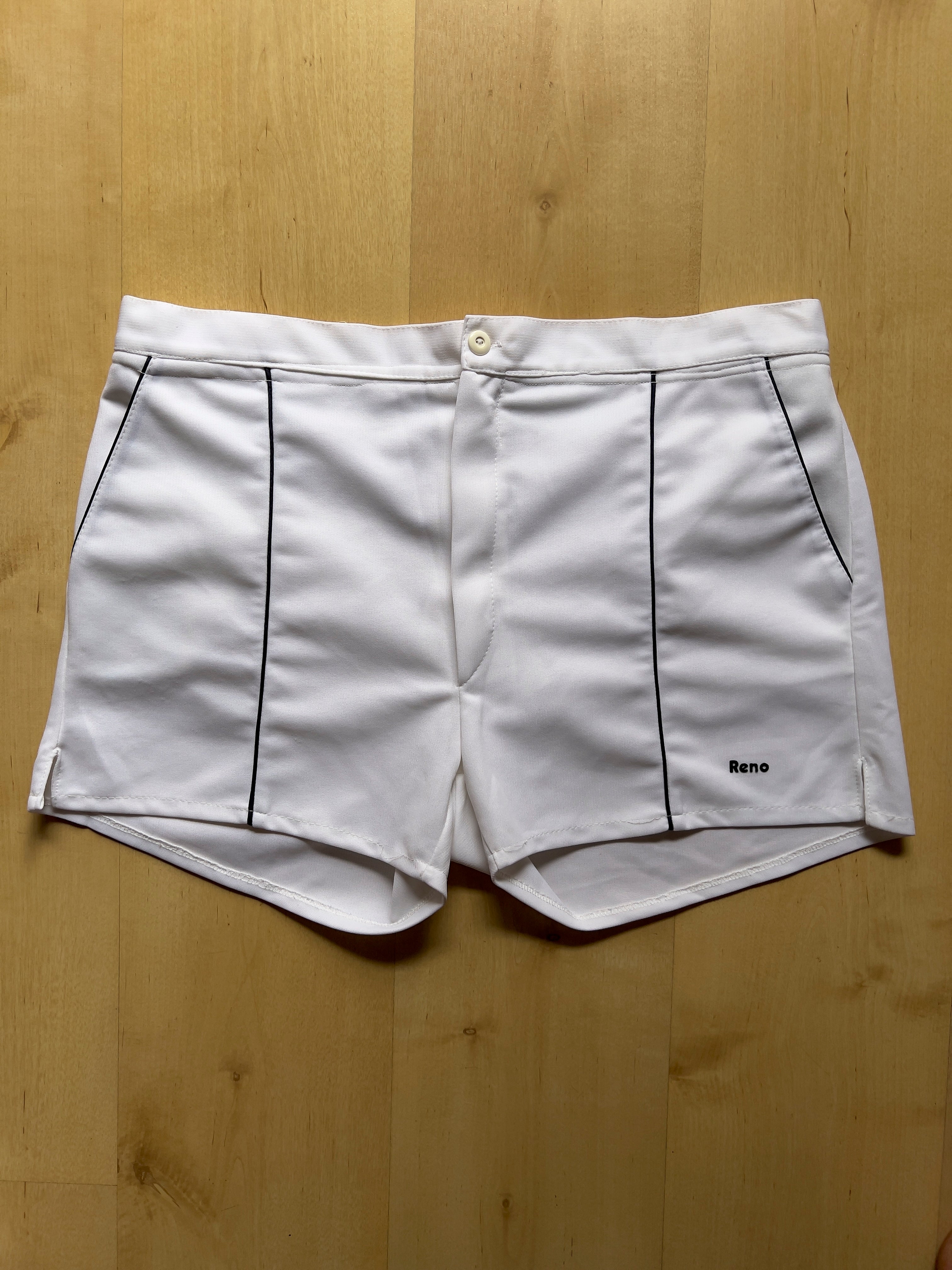 WHITE RENO SPORTS SHORTS - 38X3/XL AT JIM'S