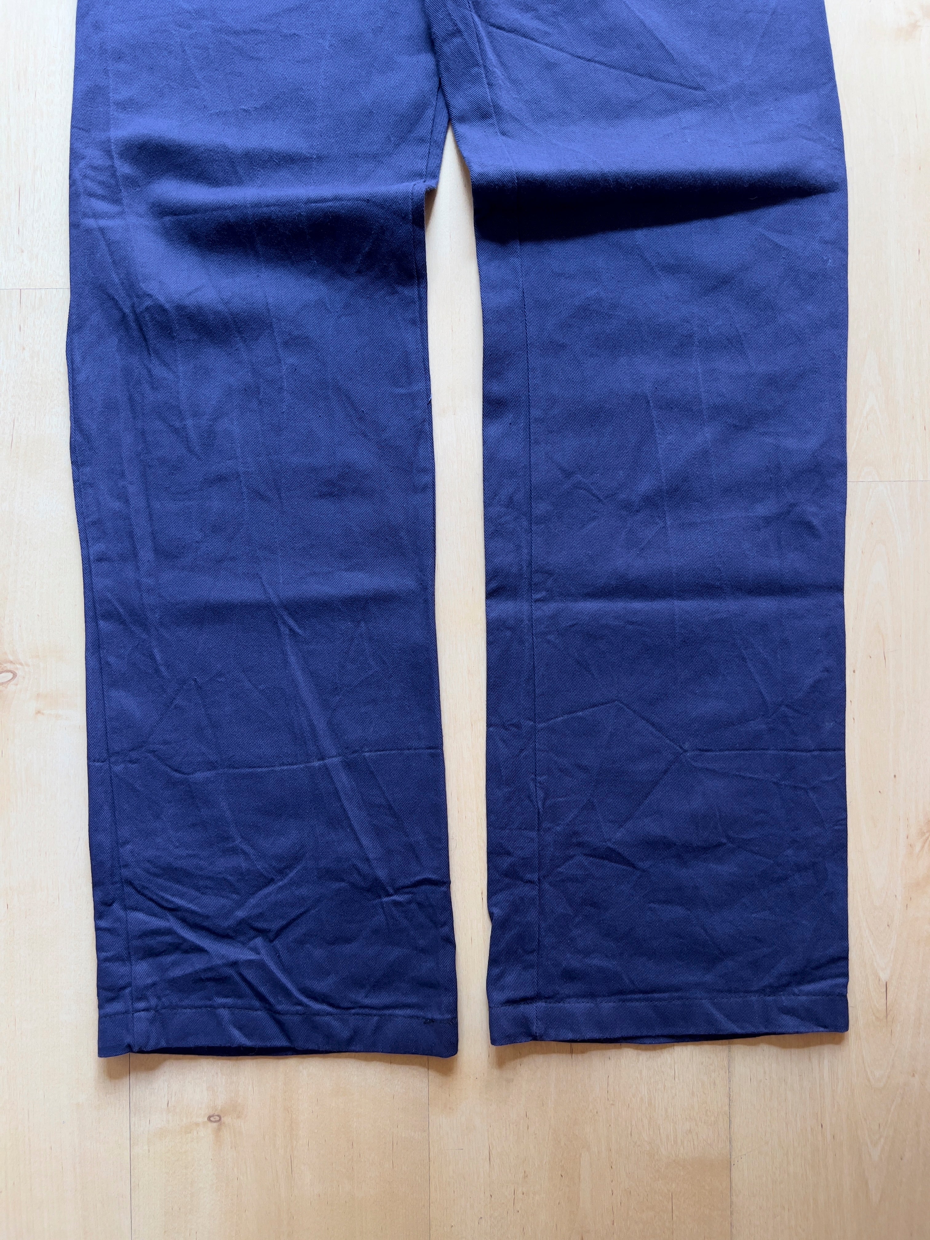 NAVY WORKPANTS - 28x34/XS AT JIM'S