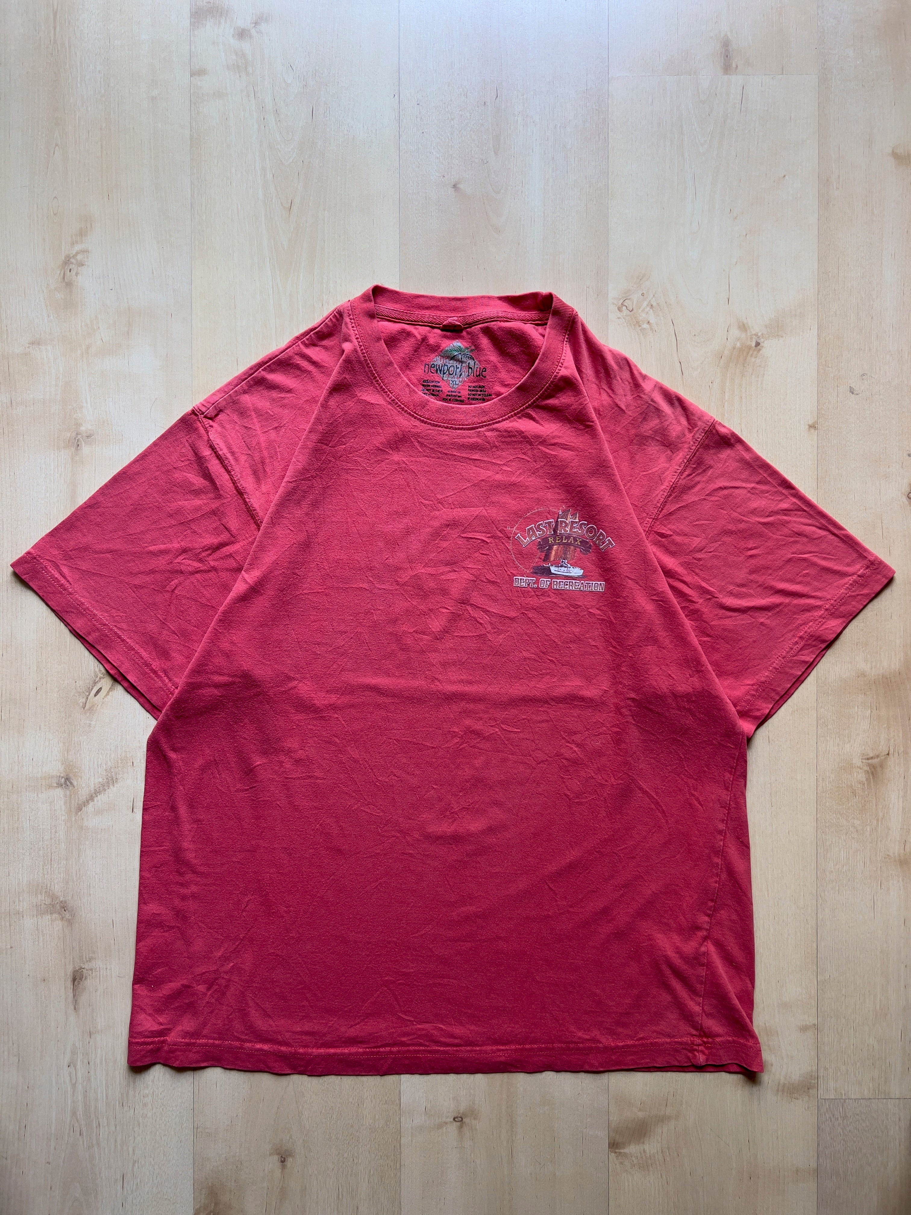 VERMILLON 'LAST RESORT' T-SHIRT - M/L AT JIM'S