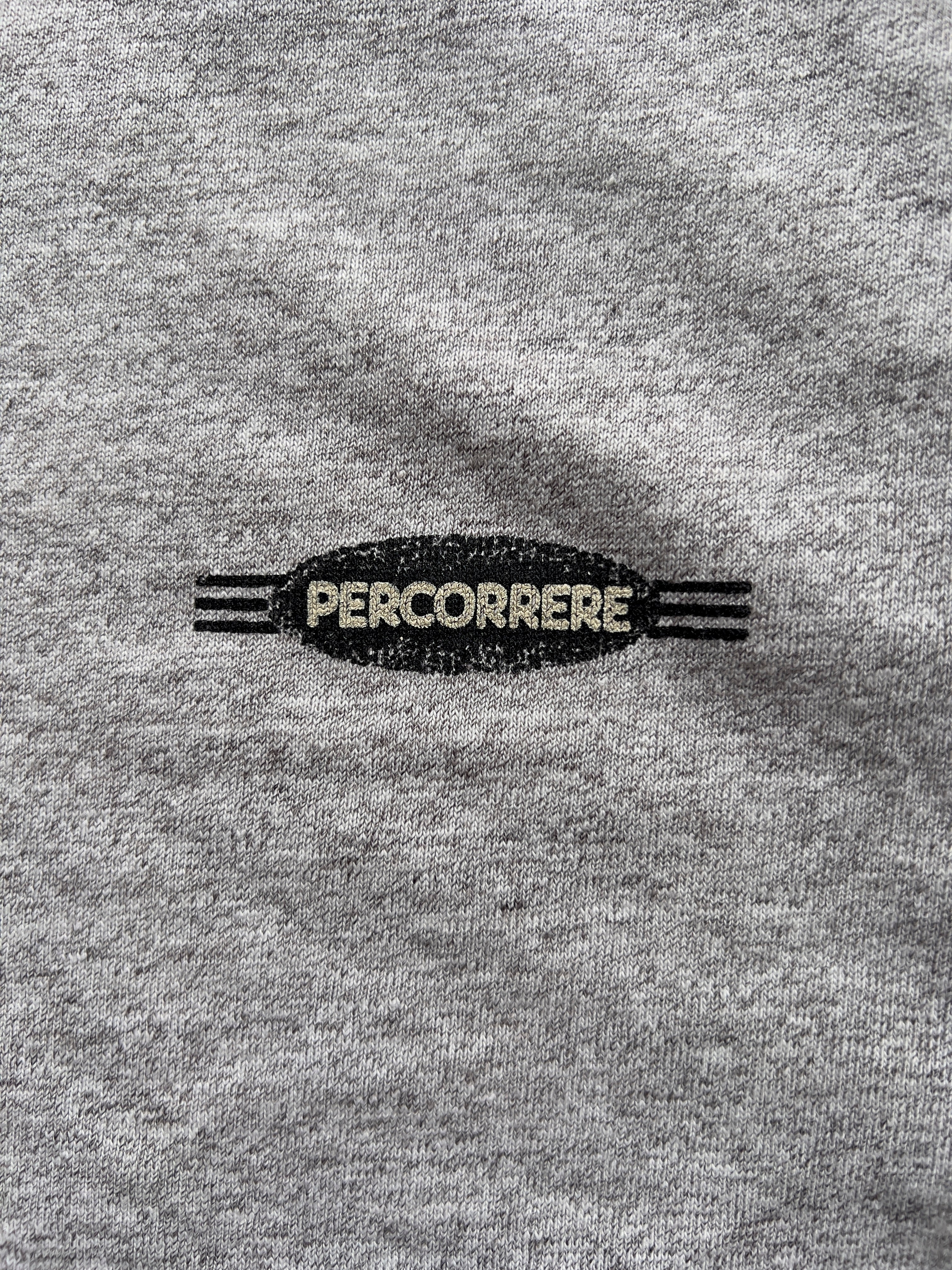 GREY 'PERCORERRE' T-SHIRT - L AT JIM'S