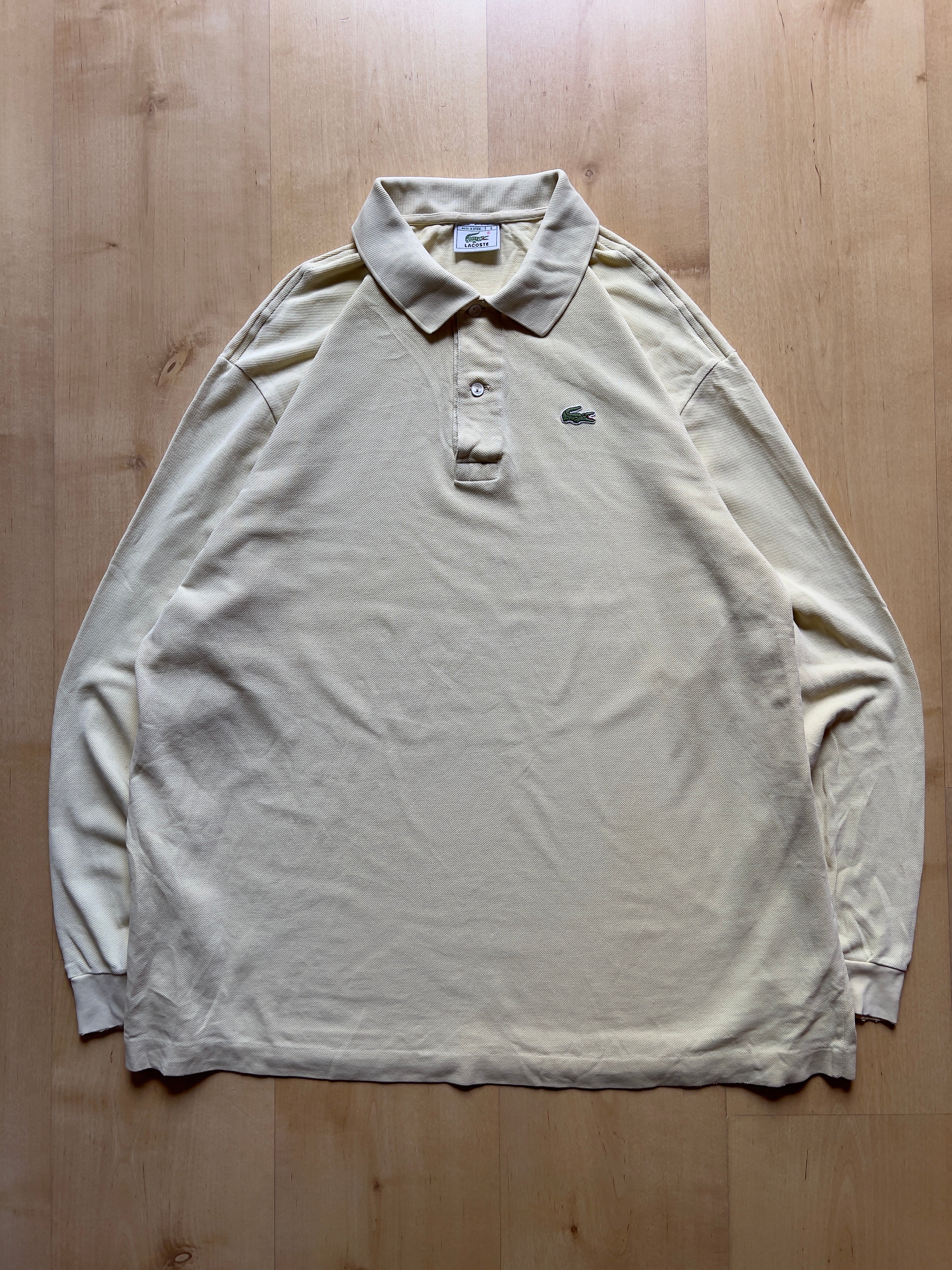 BABY YELLOW LACOSTE POLO - L AT JIM'S