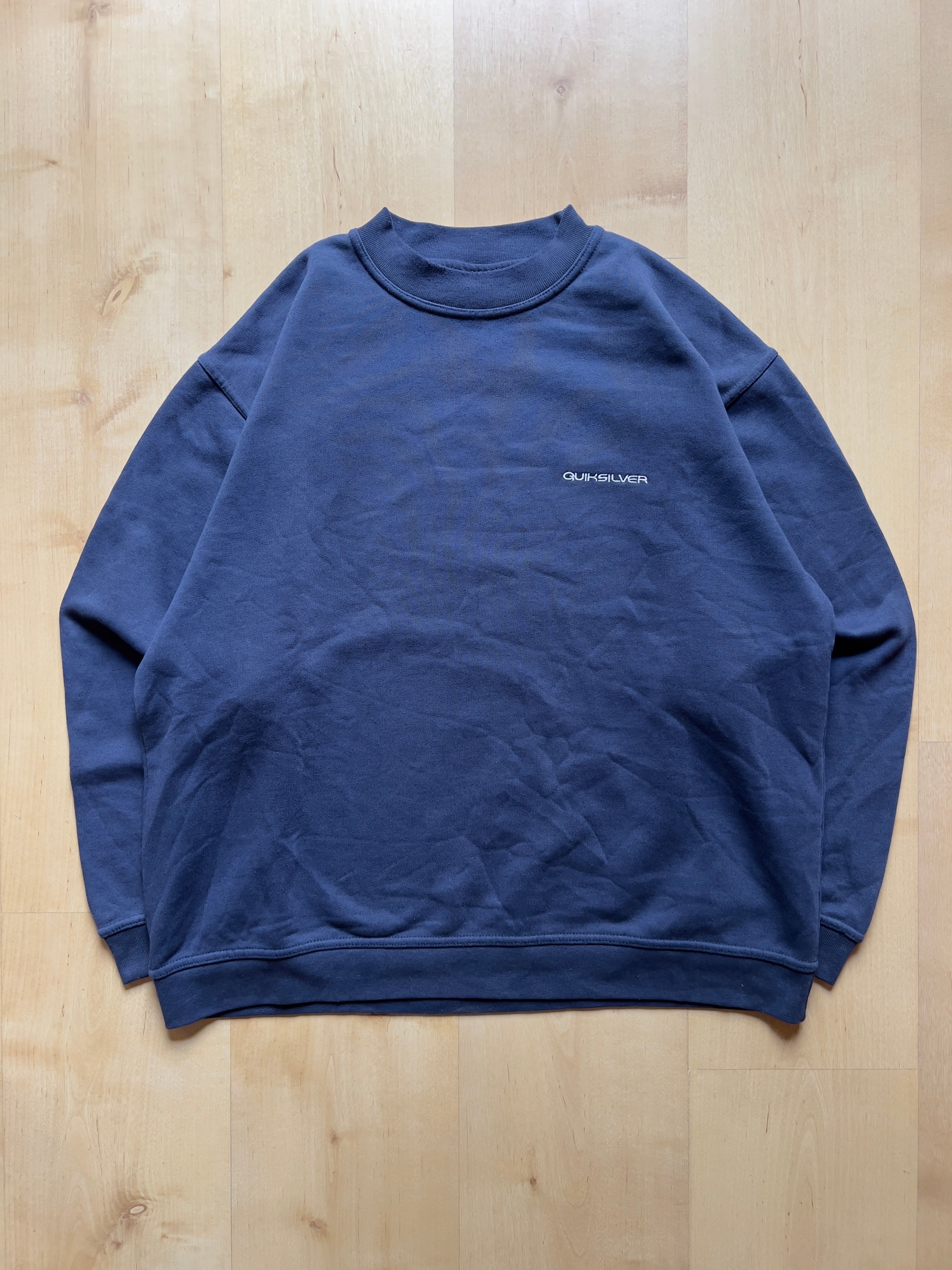 NAVY QUICKSILVER CREWNECK - S AT JIM'S