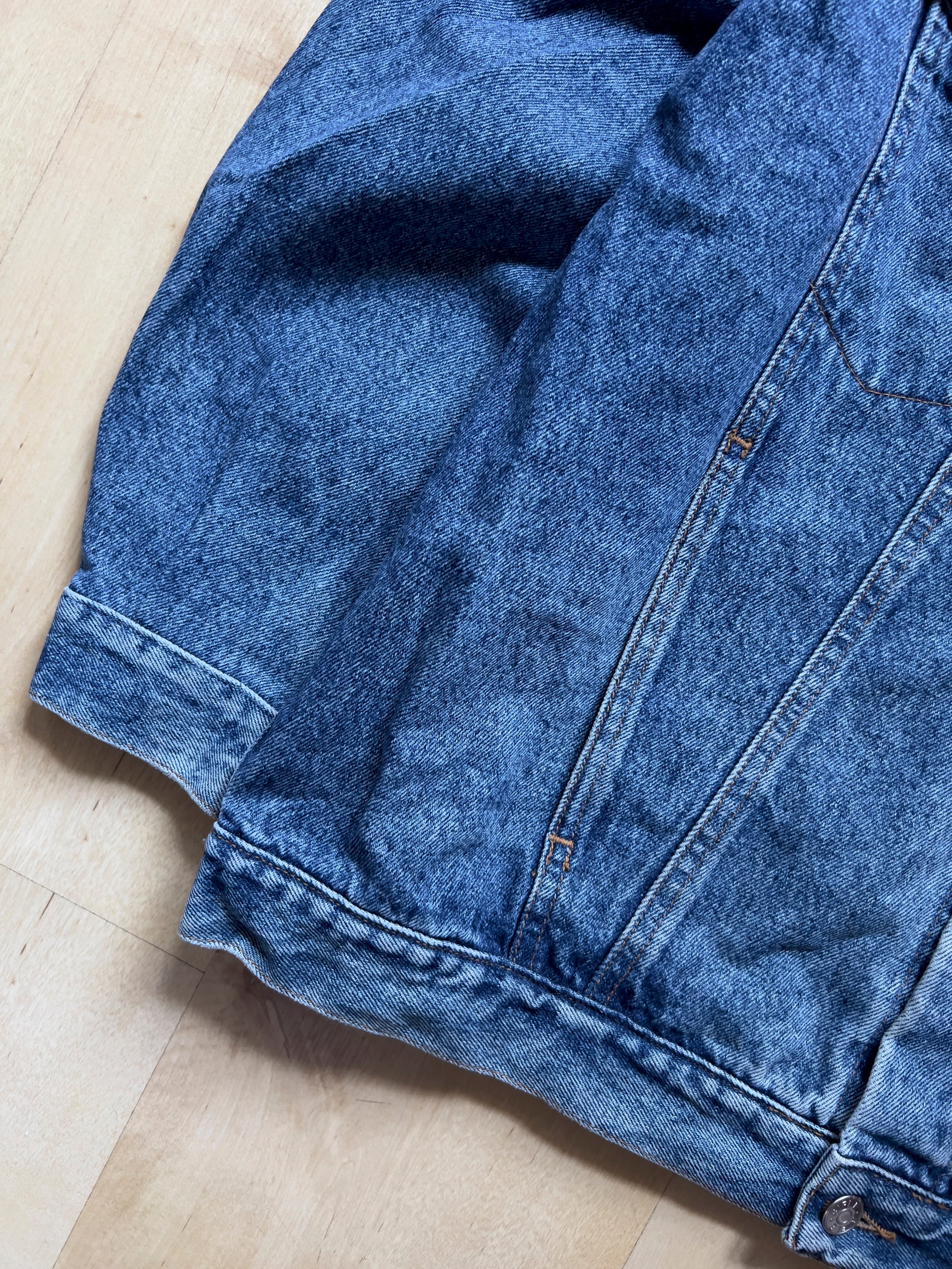 BLUE RIFLE DENIM JACKET - M/L AT JIM'S
