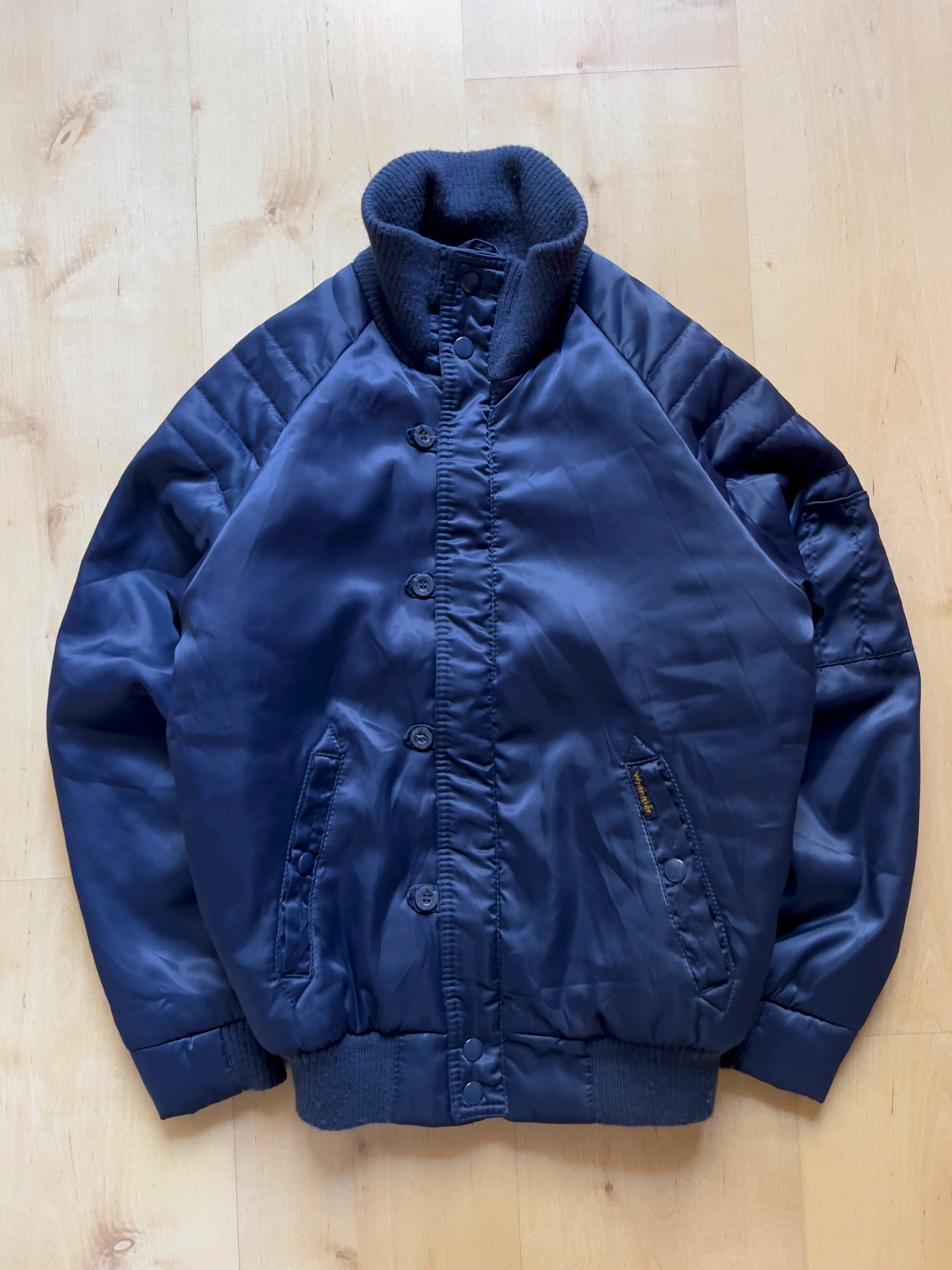 BLUE WRANGLER BOMBER (12Y) - XXS AT JIM'S