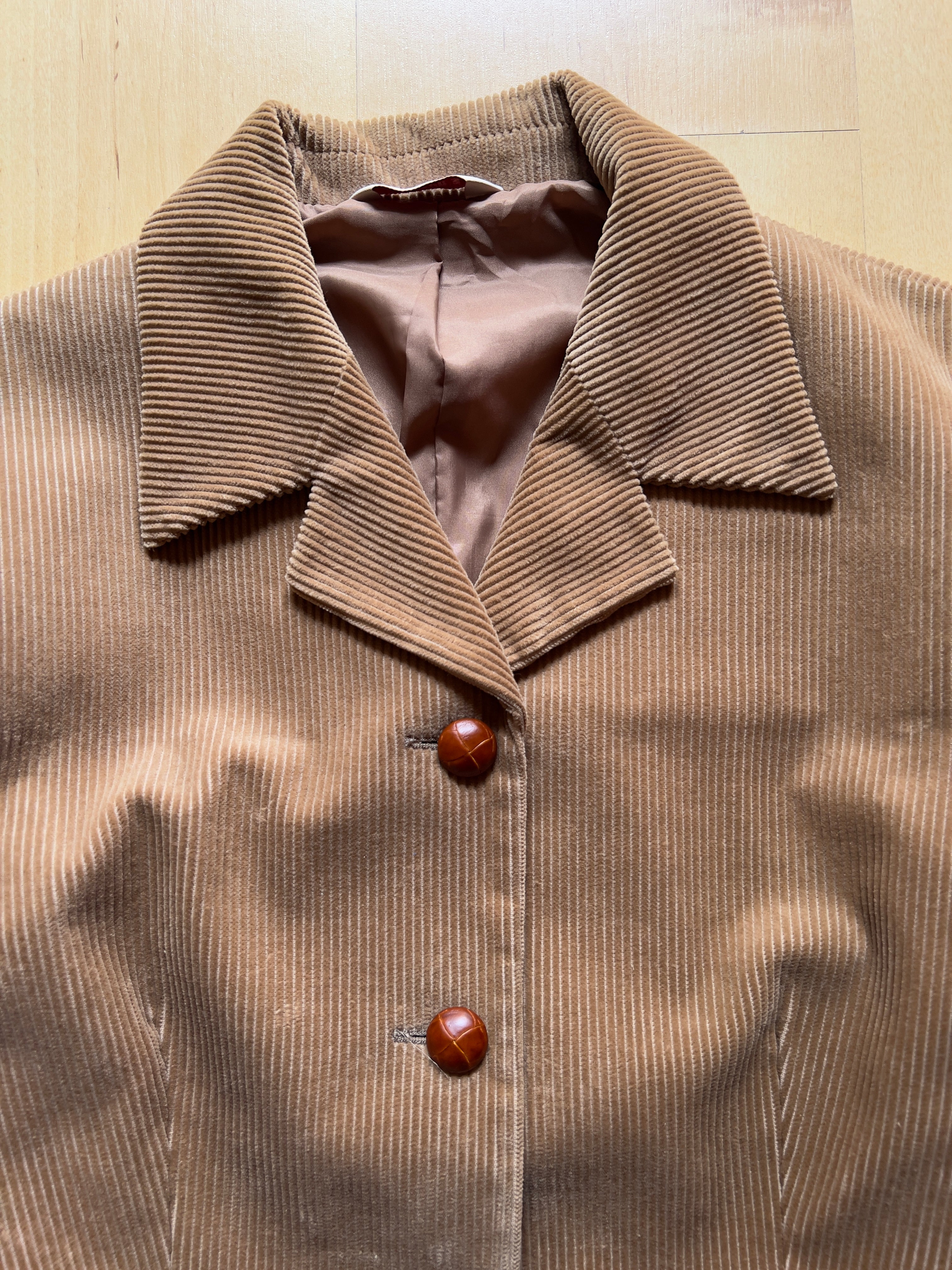 BROWN CORDUROY BLAZER (W) - M AT JIM'S