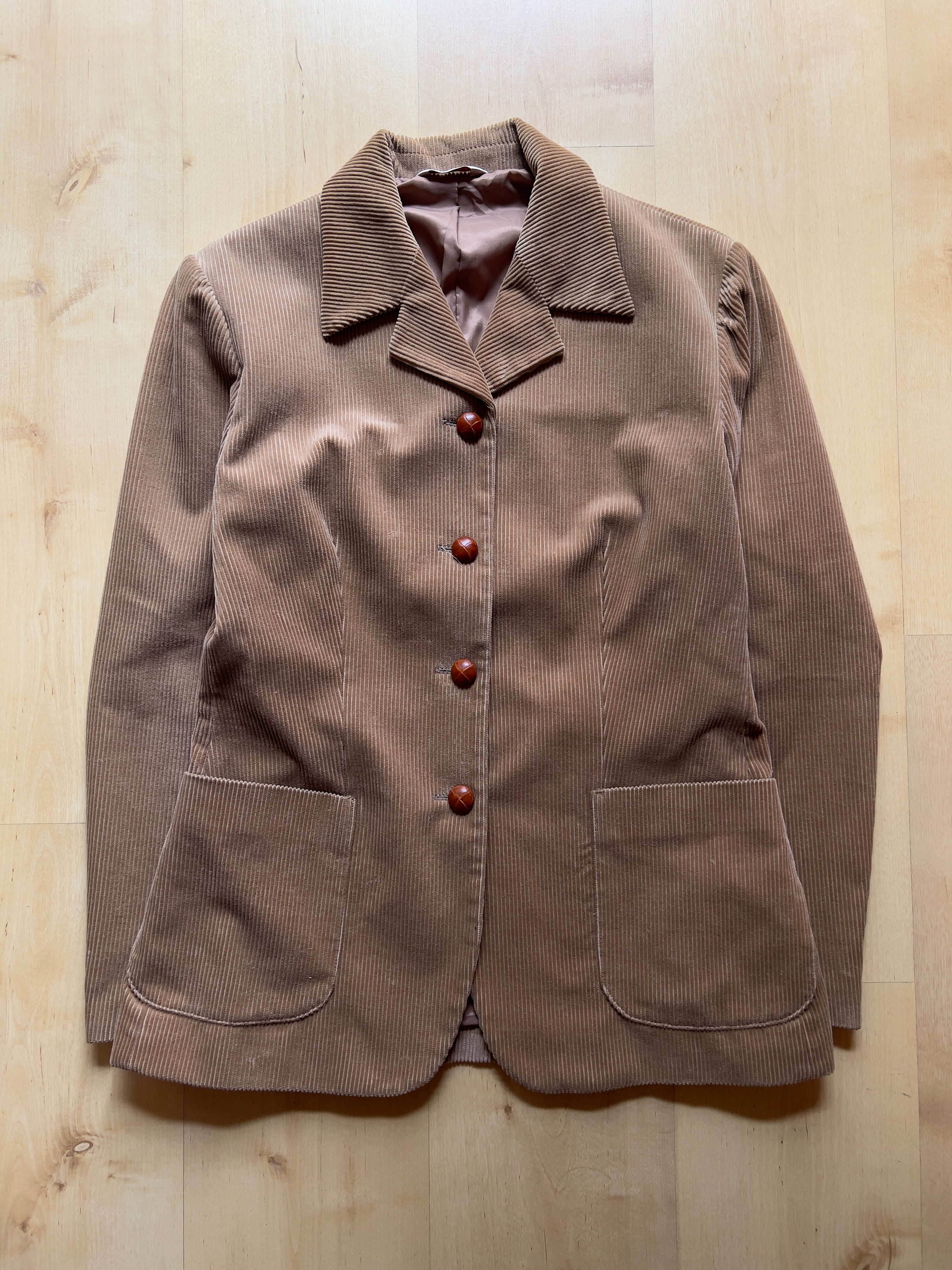 BROWN CORDUROY BLAZER (W) - M AT JIM'S