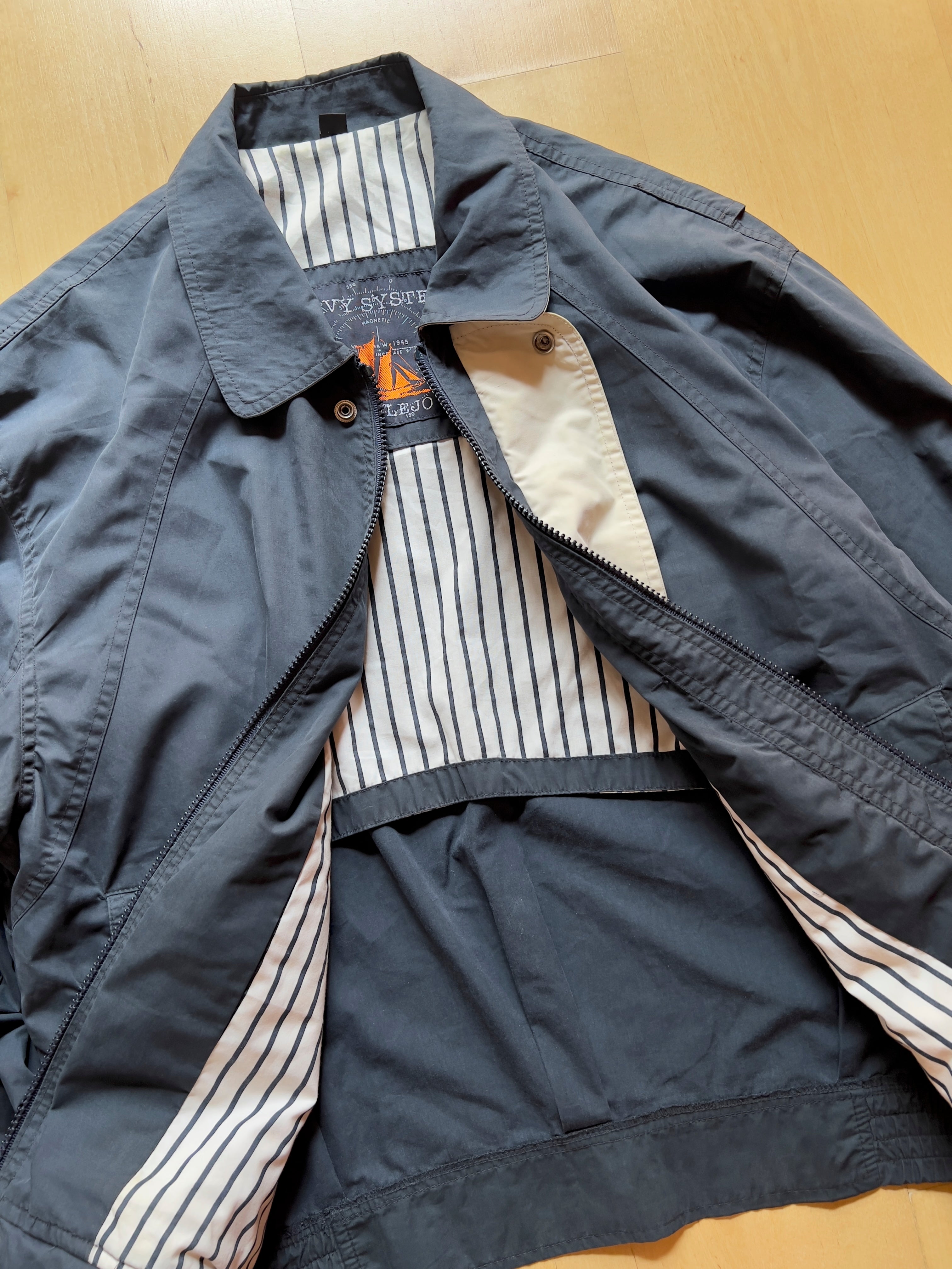 BLUE SAILING STYLE JACKET - S At Jim's
