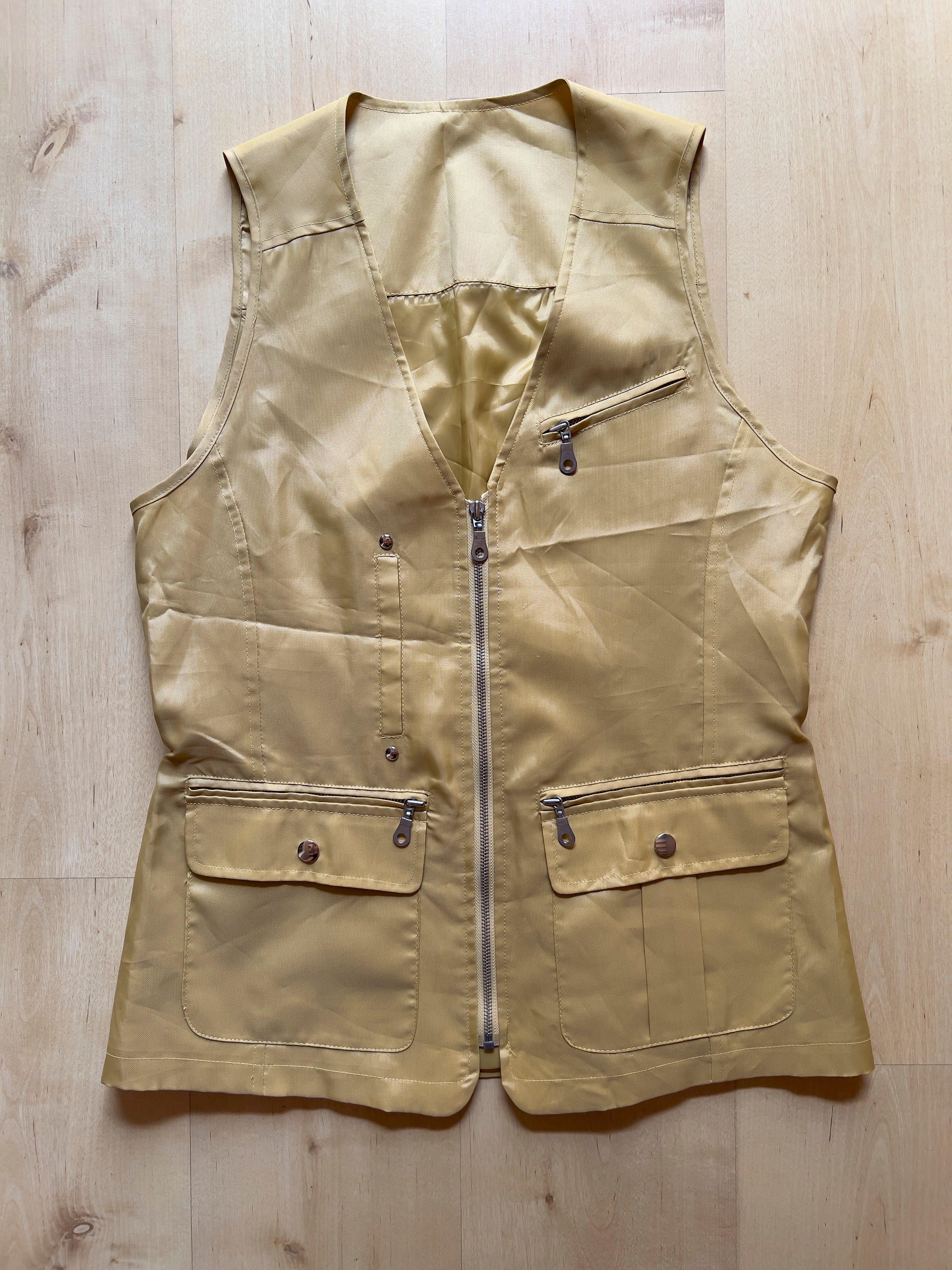 YELLOW FISHING VEST - M AT JIM'S