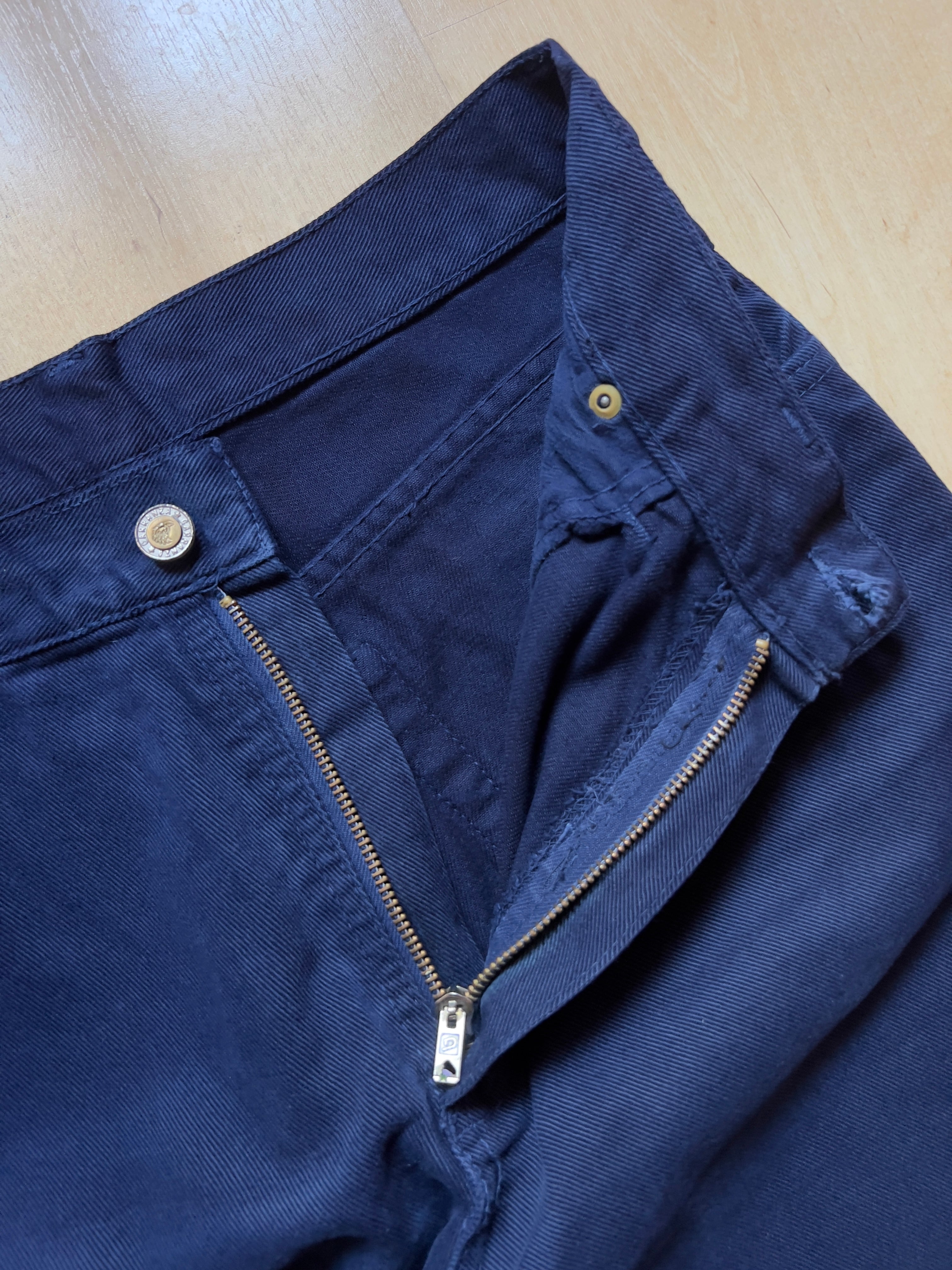 NAVY CARANZA PANTS - 28X29/XS AT JIM'S