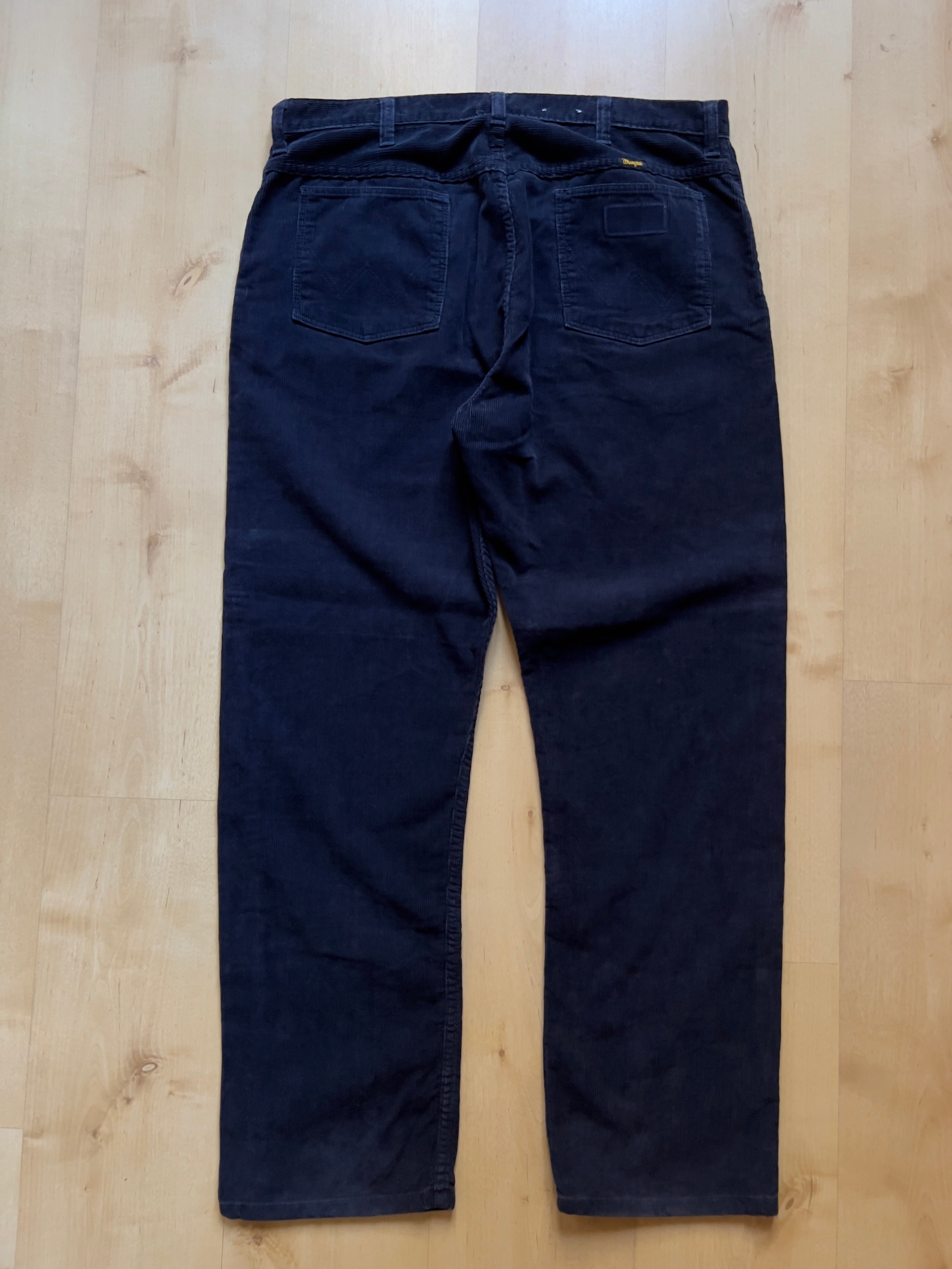 BLUE WRANGLER CORDUROY PANTS - 36X30/L AT JIM'S