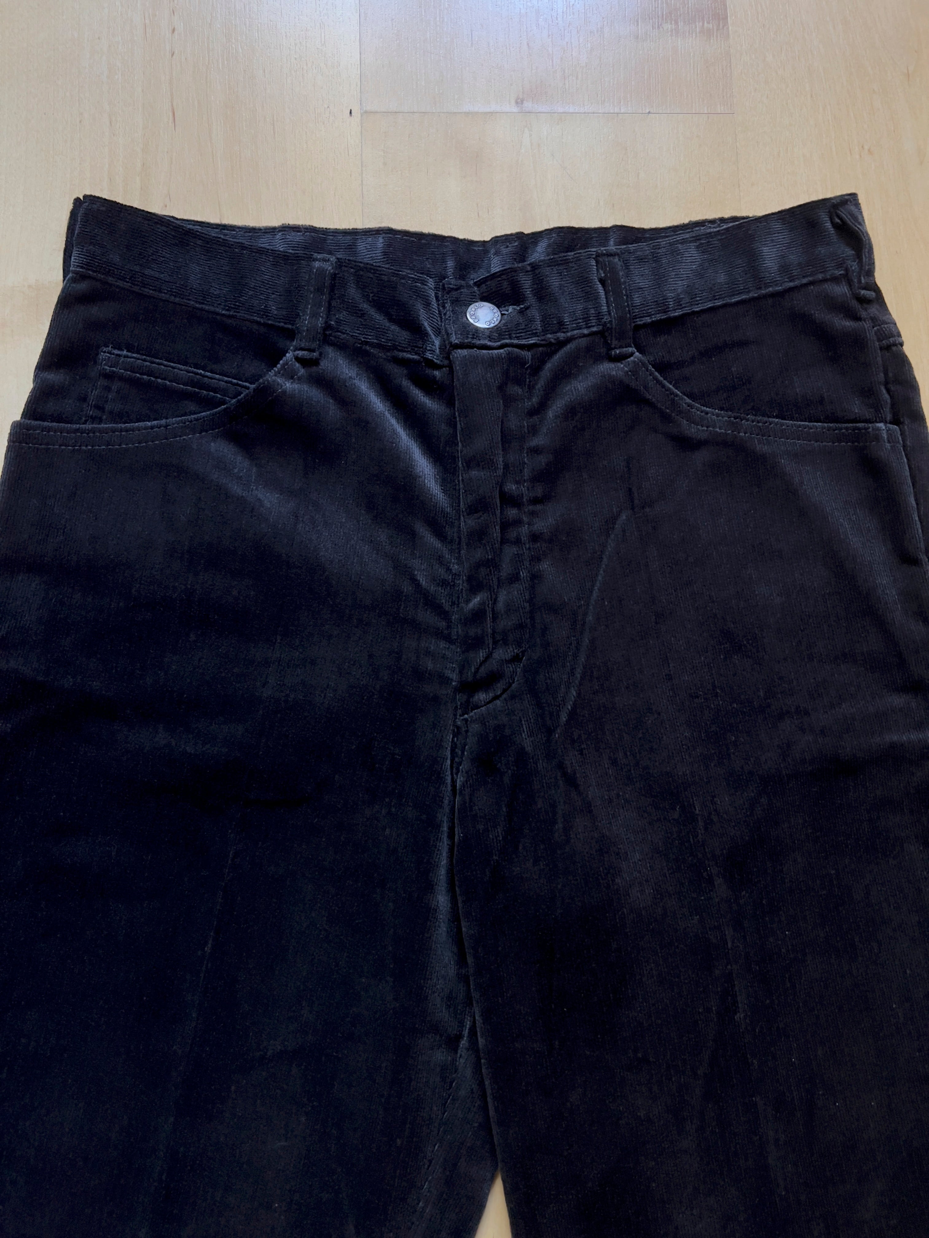 BLACK BRONCO CORDUROY PANTS - 30X33/S AT JIM'S